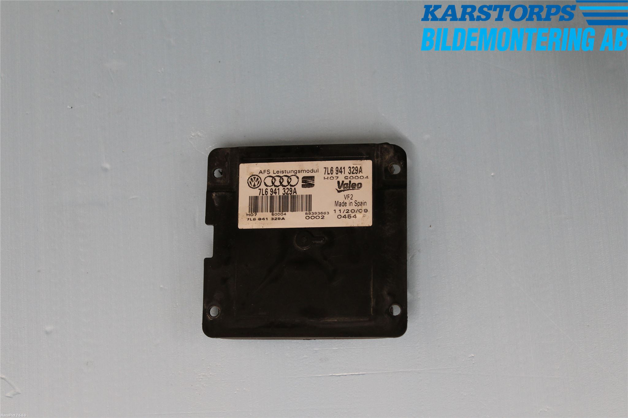 Volkswagen VW PASSAT 05-11 Styrenhet Strålkastare