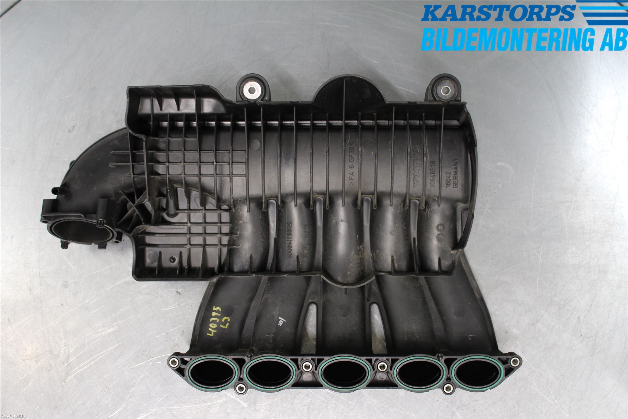 Volvo S40 04-07 Grenrör Insug