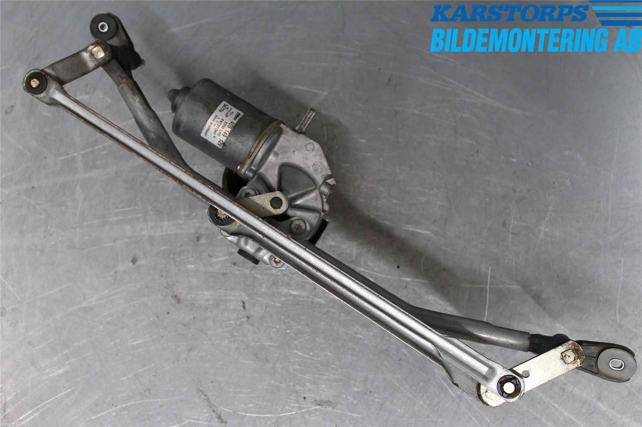 Jaguar XF 08-15 Torkarmekanism Vindruta