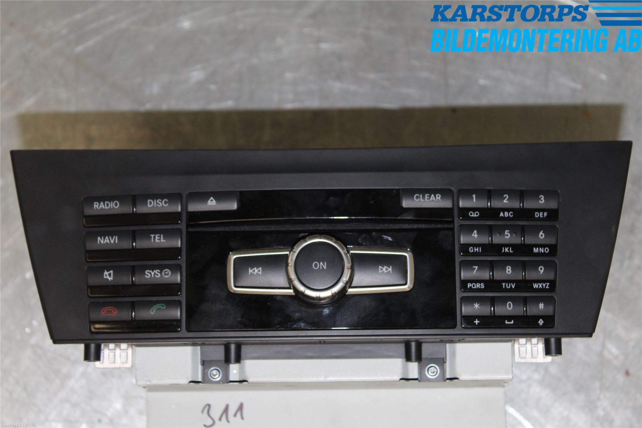Mercedes-Benz MB C-KLASS (W204) 07-15 Cd Radio - Multimediapanel