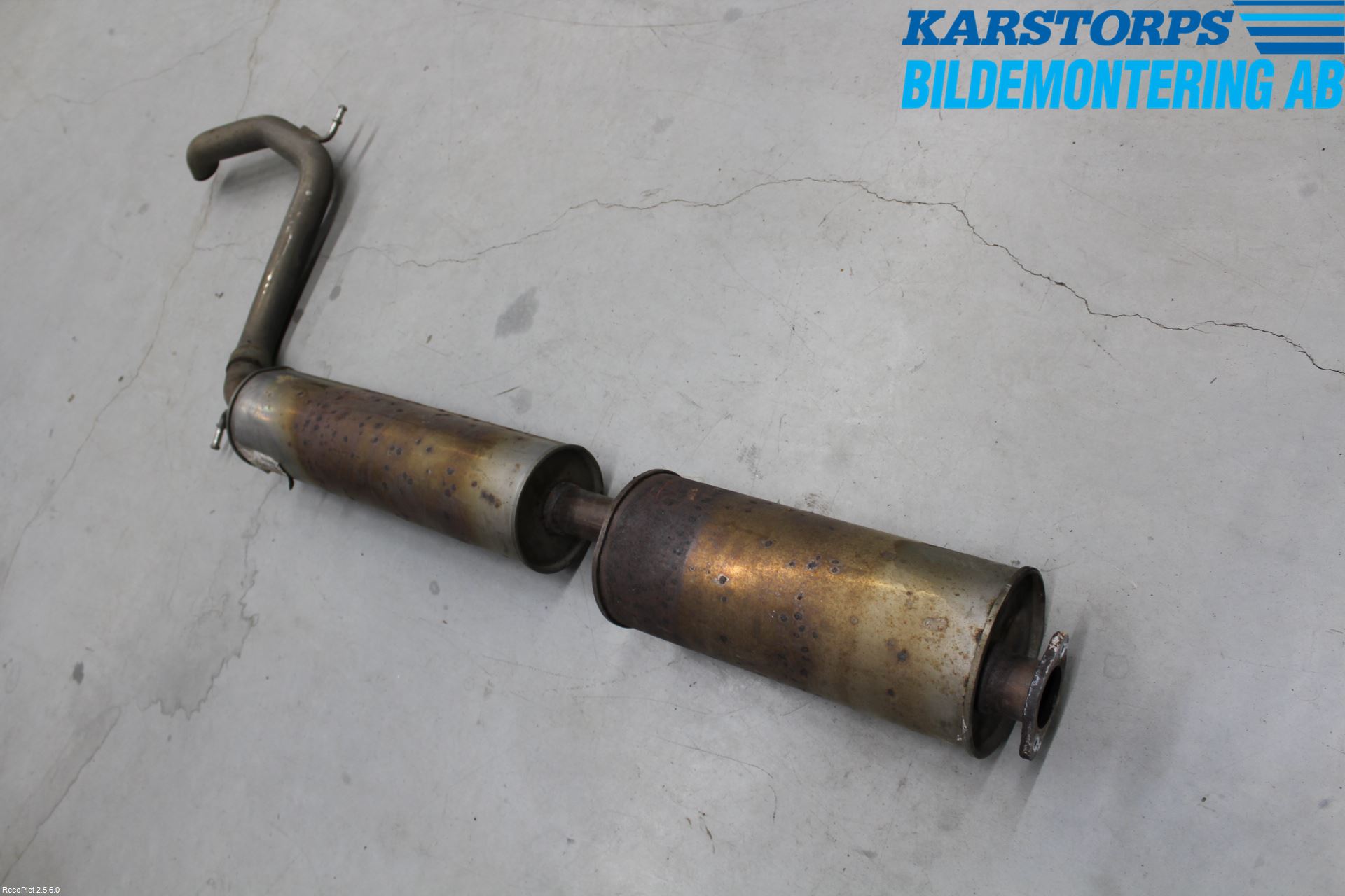 Volkswagen VW PASSAT 05-11 Avgas Mellandämpare