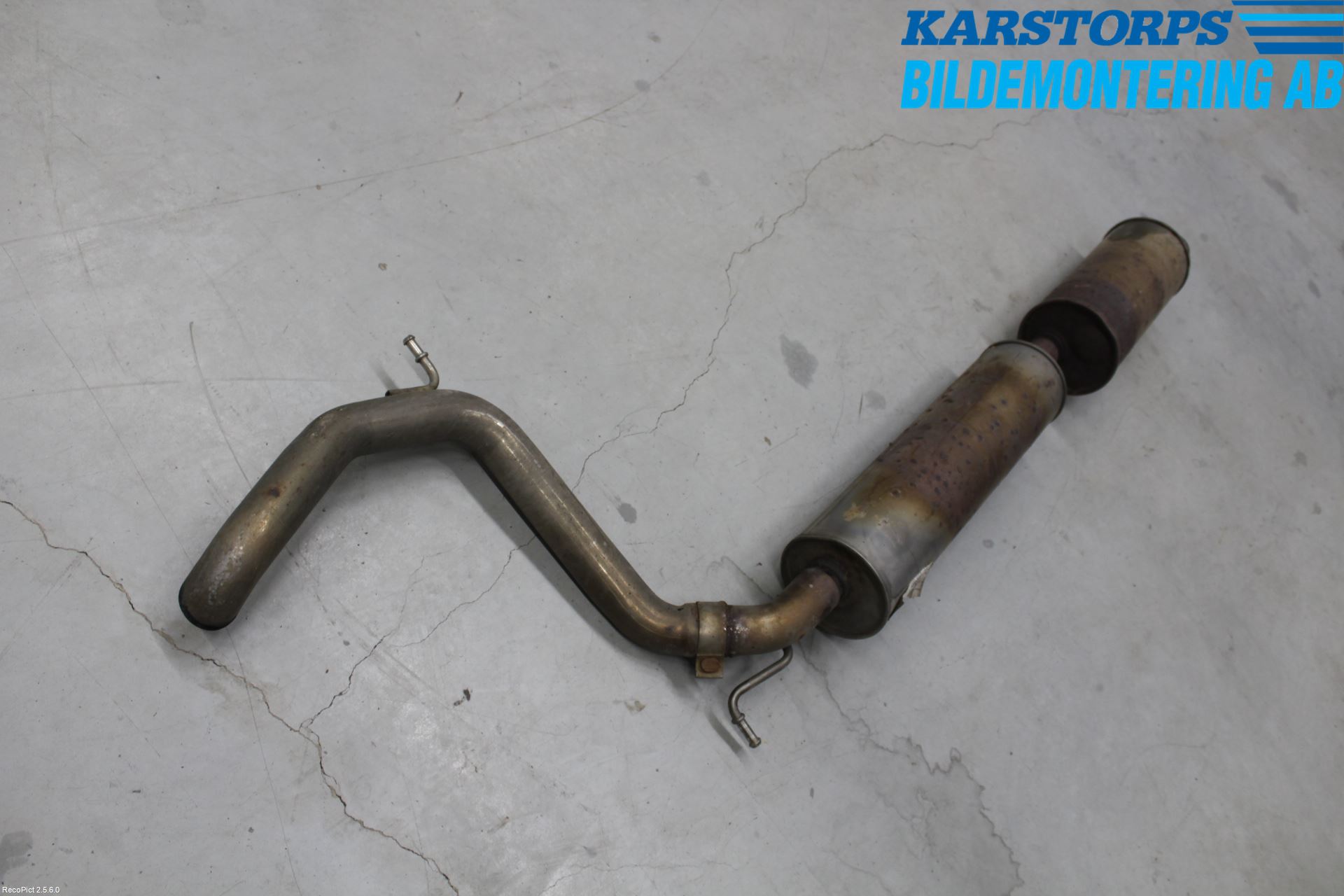 Volkswagen VW PASSAT 05-11 Avgas Mellandämpare