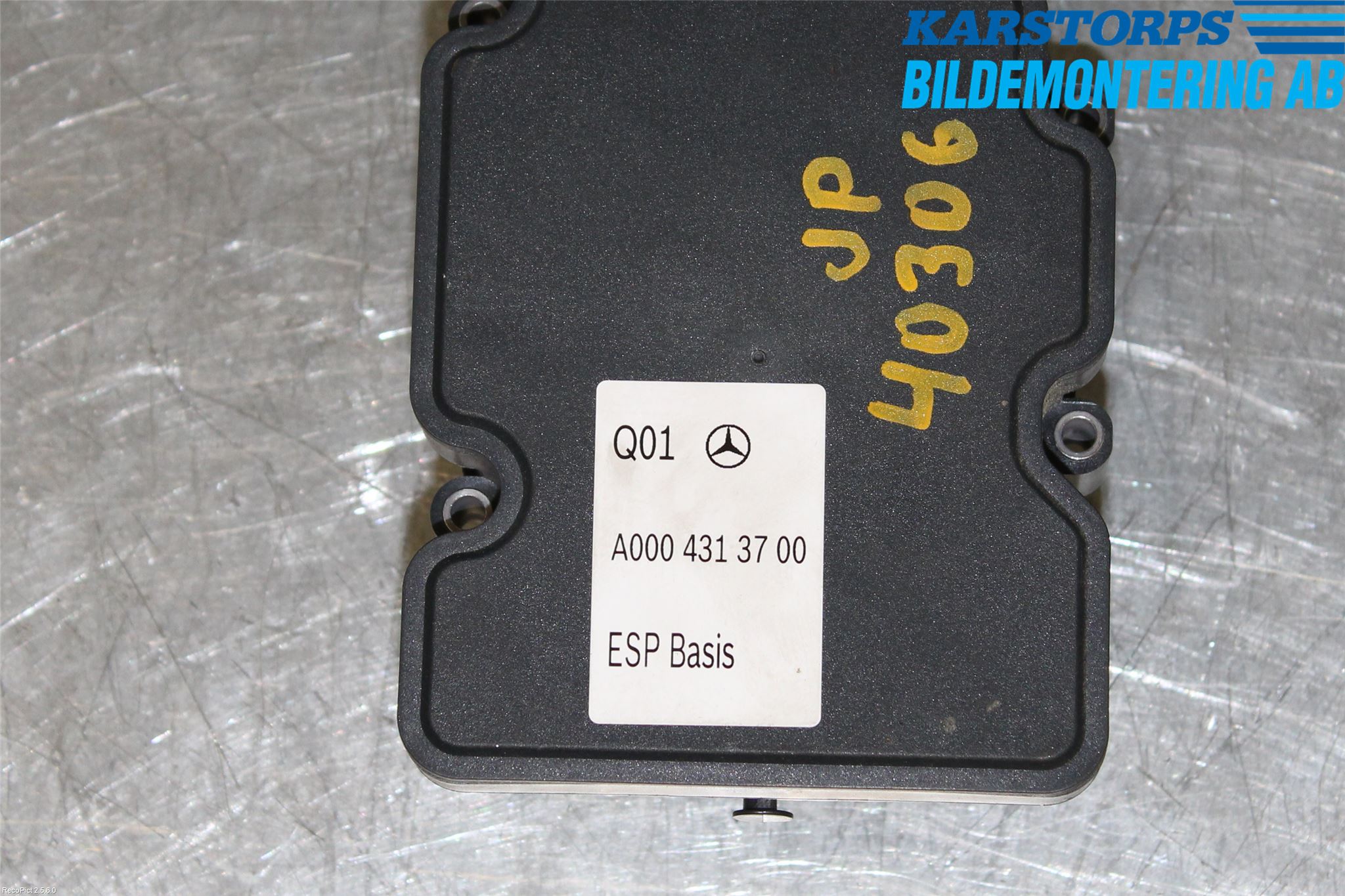 Mercedes-Benz MB B-KLASS (W246/W242) 12-19 Styrenhet Abs