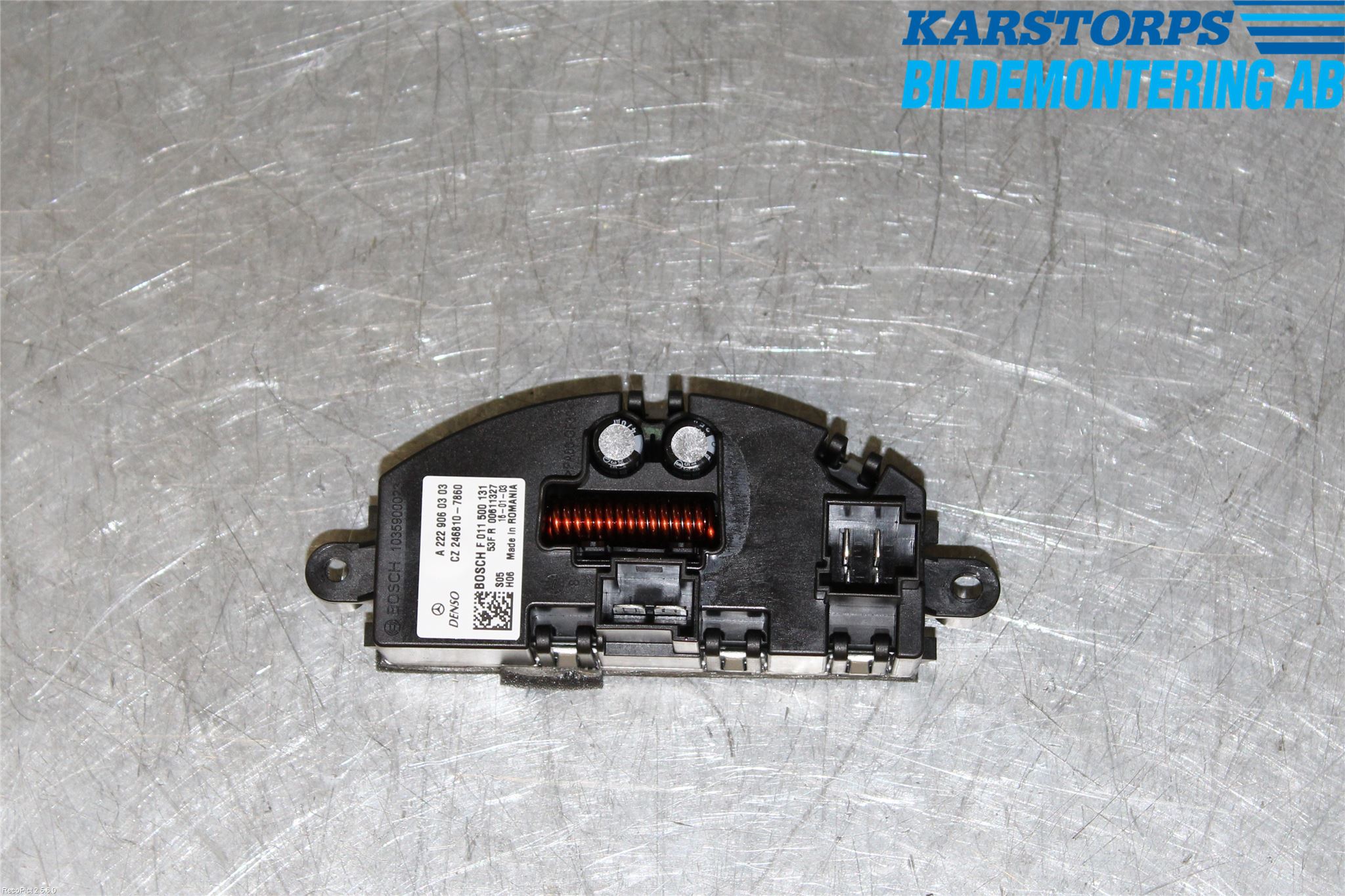 Mercedes-Benz MB B-KLASS (W246/W242) 12-19 Värmefläktsmotstånd