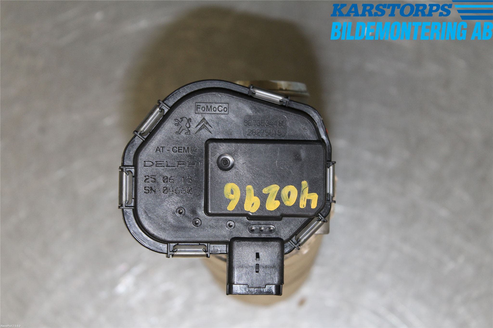 Volvo V60 14-18 Injspjällhus