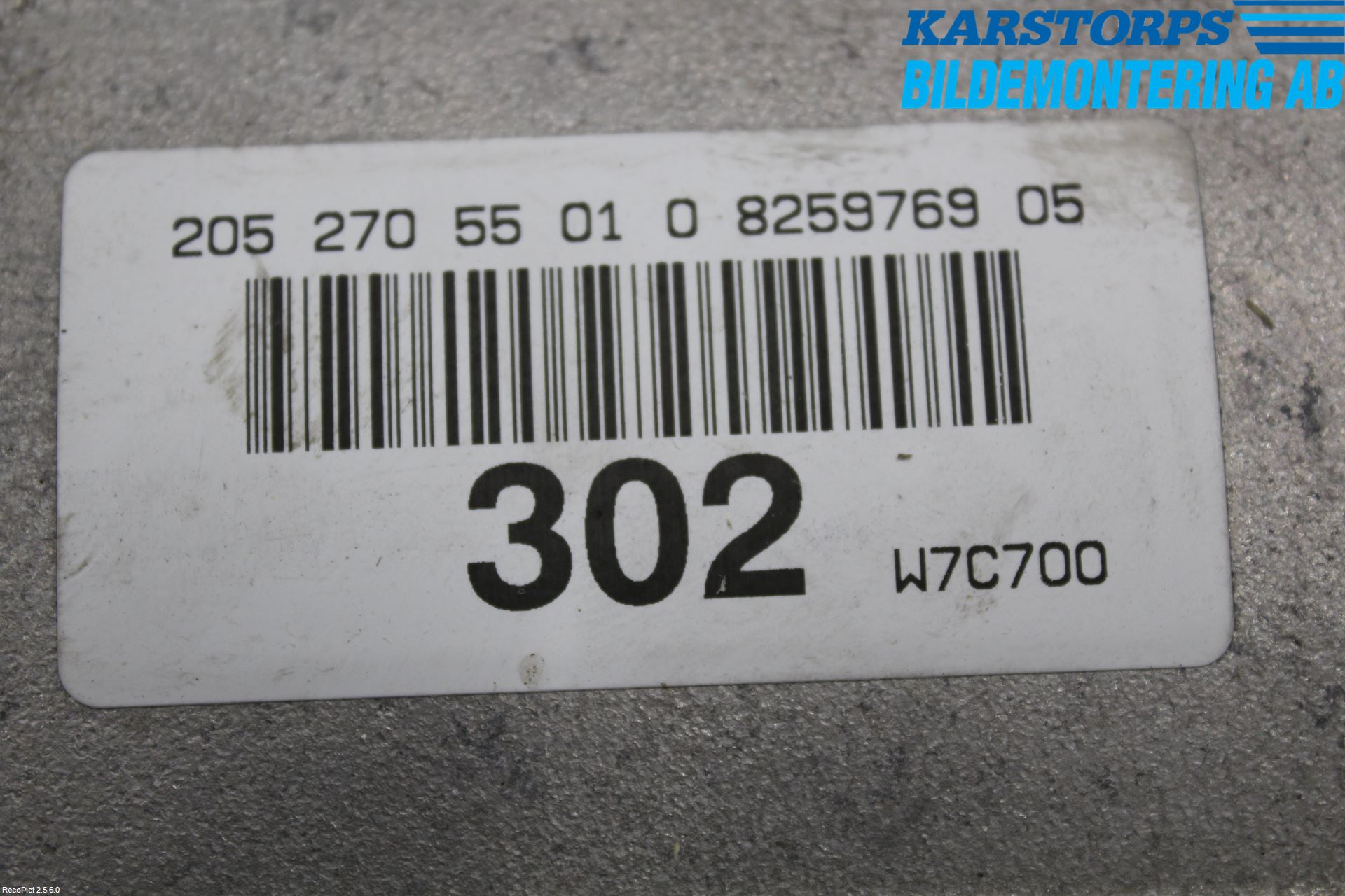 Mercedes-Benz MB C-KLASS (W205) 14-21 Växellåda Automat