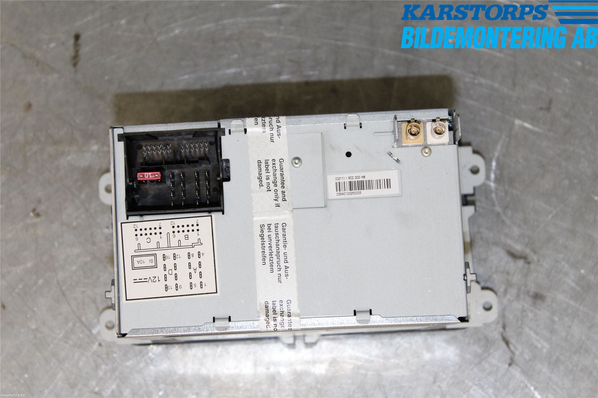 Volkswagen VW PASSAT 05-11 Cd Radio - Multimediapanel