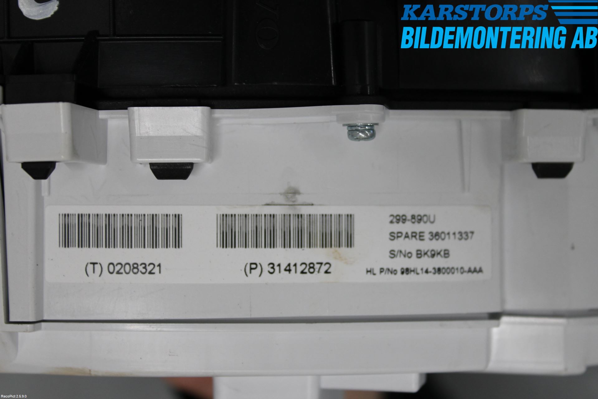 Volvo V40 12-19 Instrument Komb