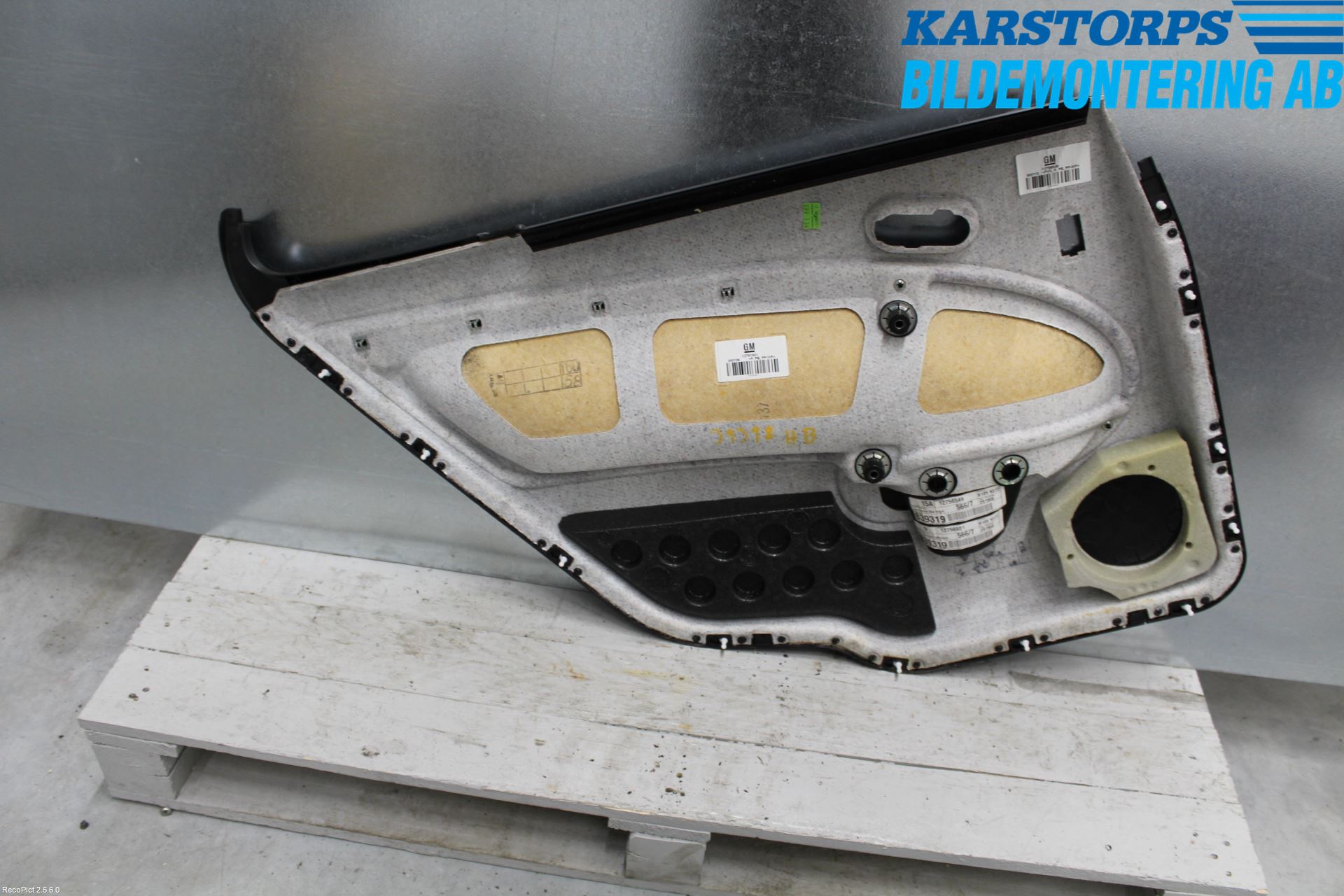 Saab 9-5     06-10 Dörrklädsel Hö