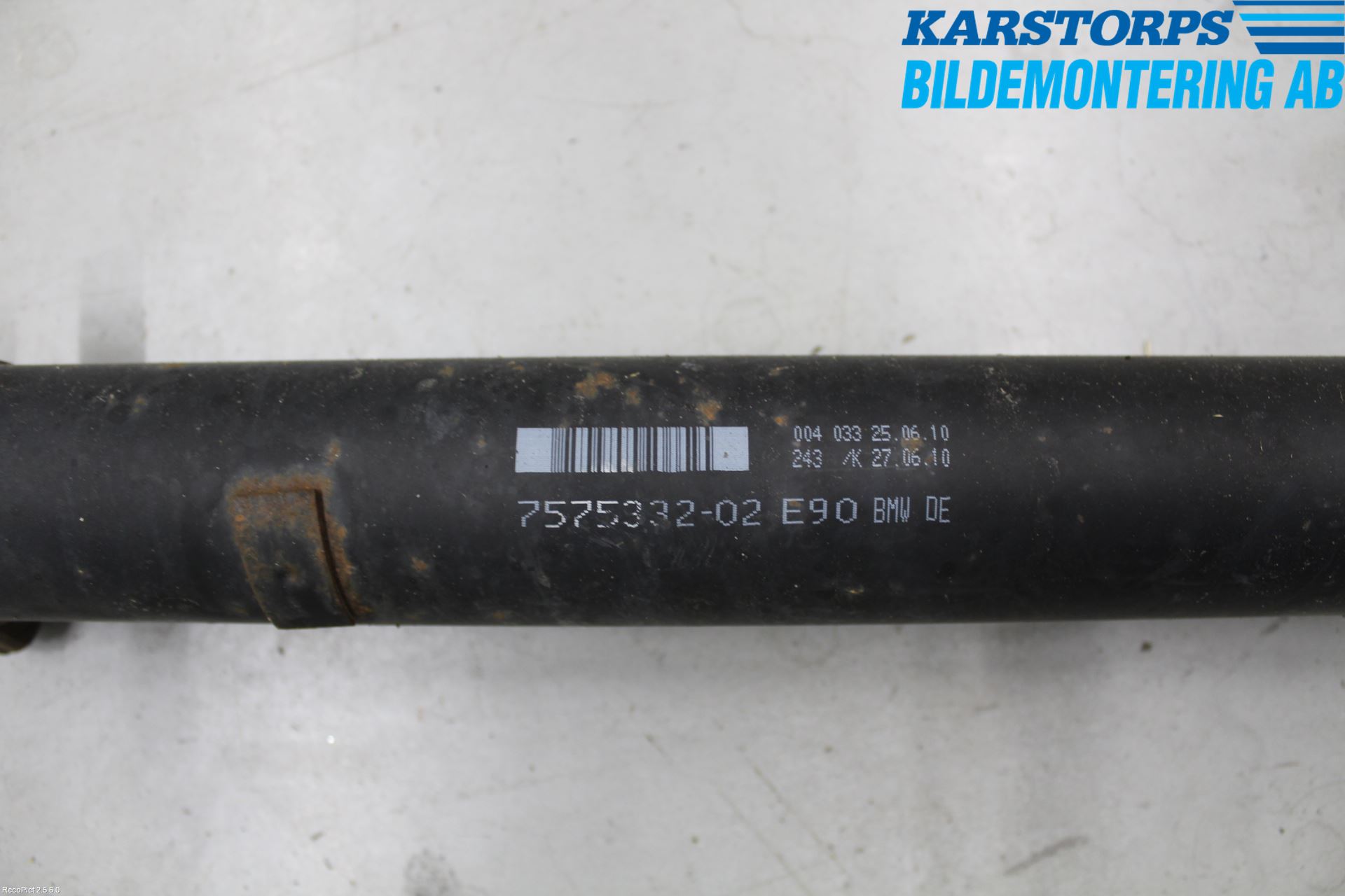 BMW 3 F30/F31/F80 12-19 Mellanaxel Komp