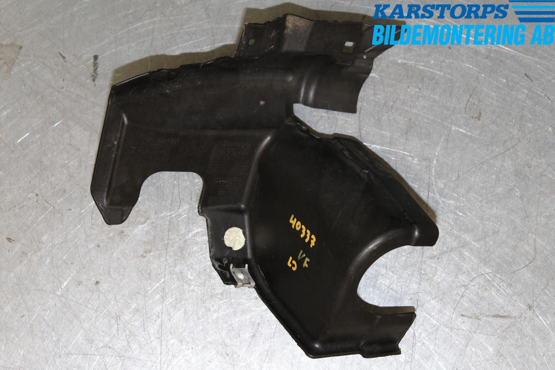 BMW 3 F30/F31/F80 12-19 Deflektor Plåt-Plast Kylning