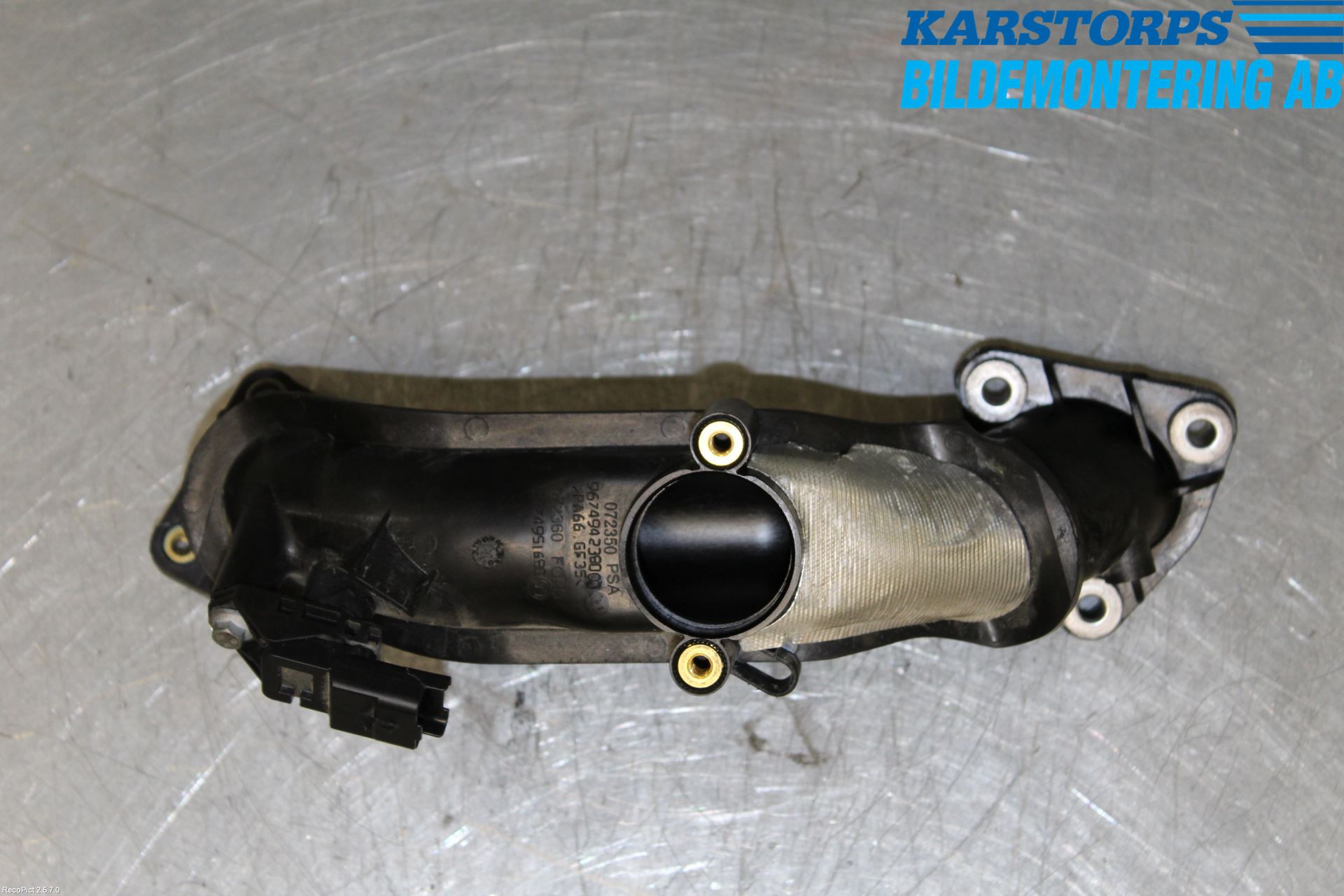 Volvo V40 12-19 Laddluft-Intercoolerrör