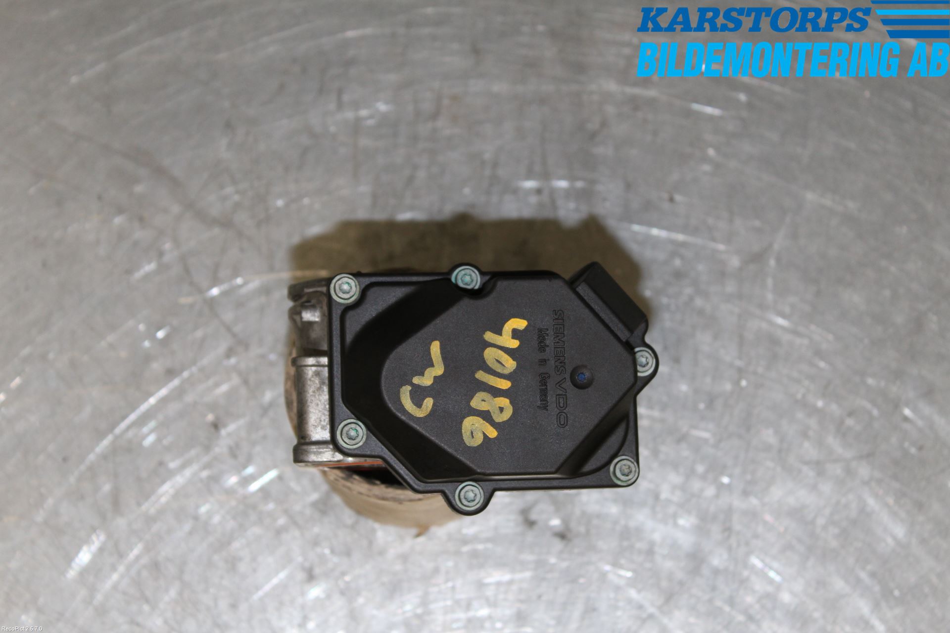 Volkswagen VW PASSAT 05-11 Injspjällhus