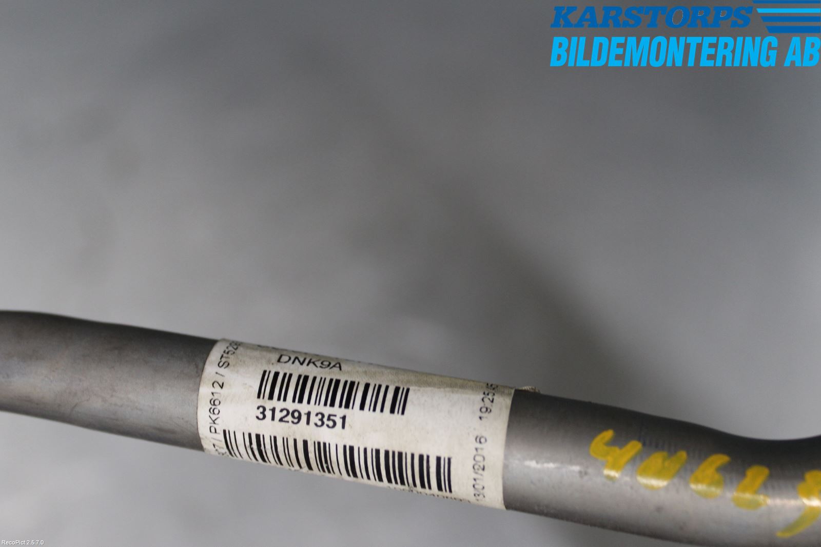 Volvo XC70 14-16 Ac Slang-Rör