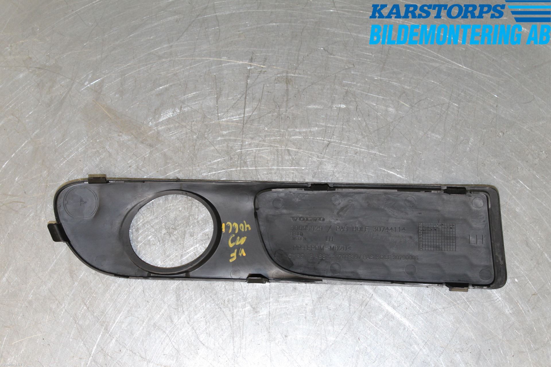 Volvo S80 07-13 Dimljussarg Fram