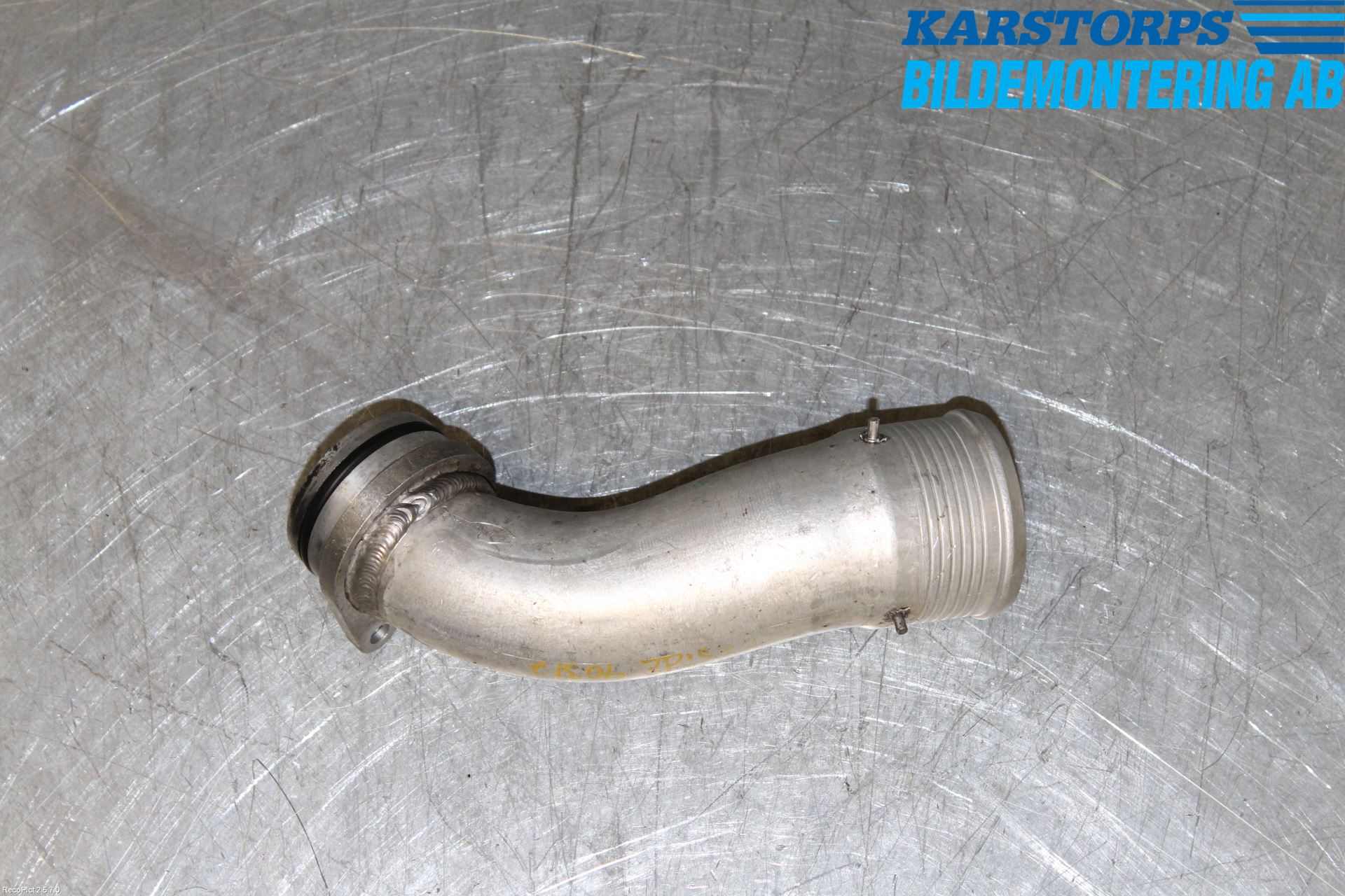 Audi A6/S6     05-11 Laddluft-Intercoolerrör