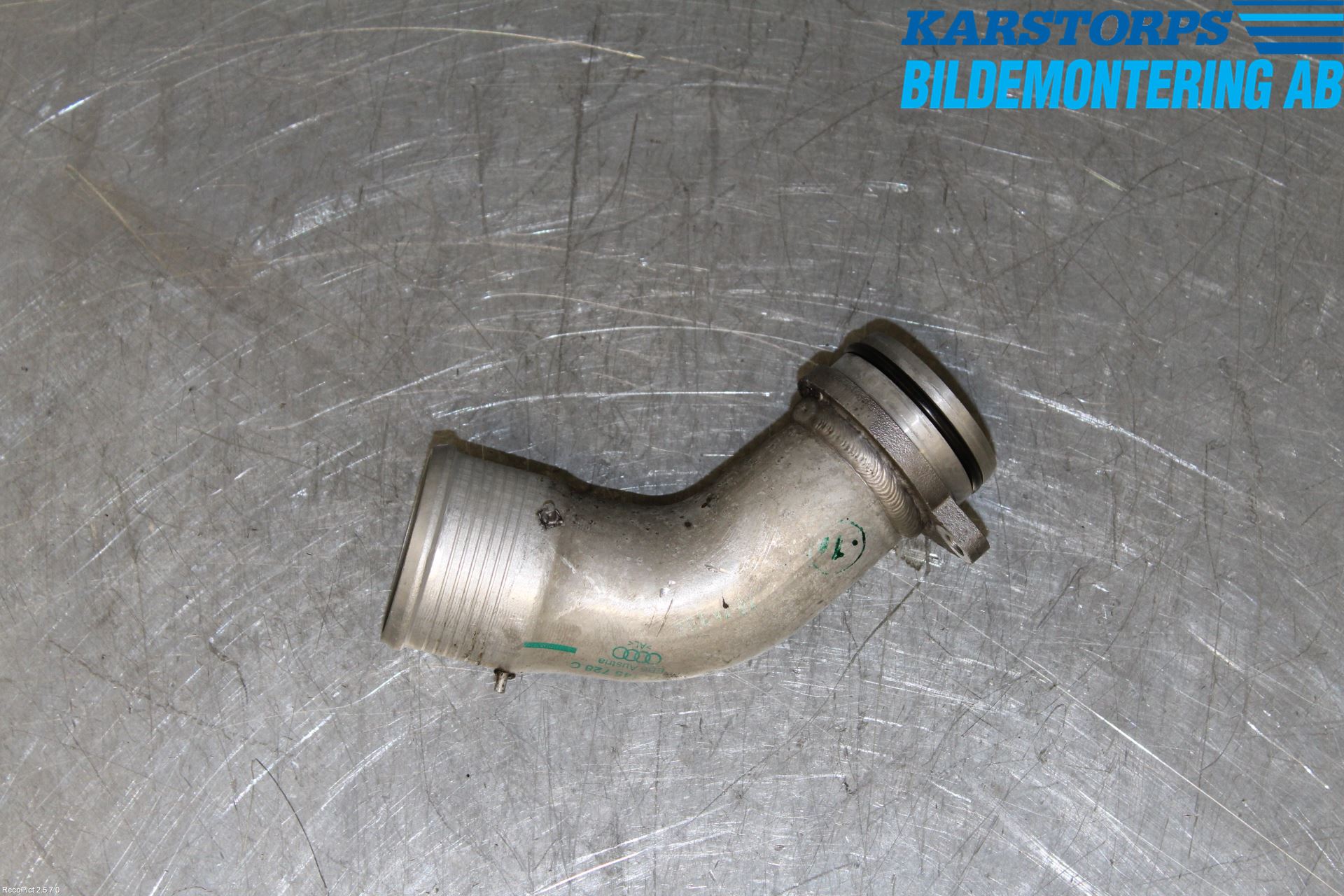 Audi A6/S6     05-11 Laddluft-Intercoolerrör