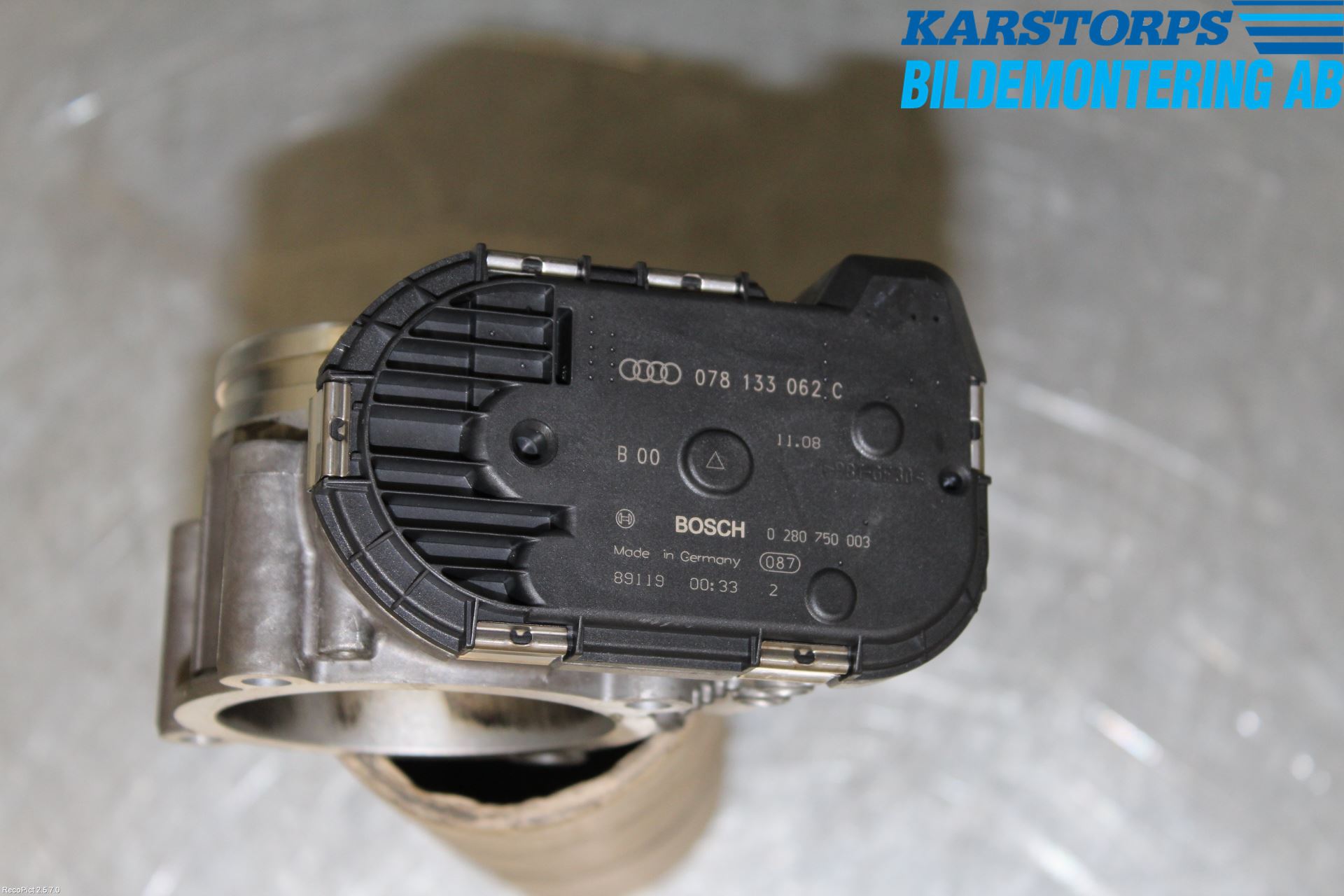 Audi A6/S6     05-11 Injspjällhus