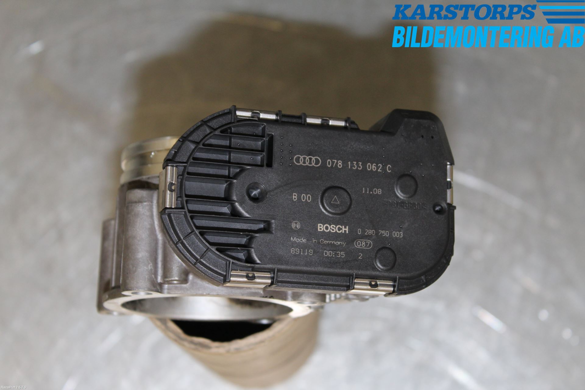 Audi A6/S6     05-11 Injspjällhus