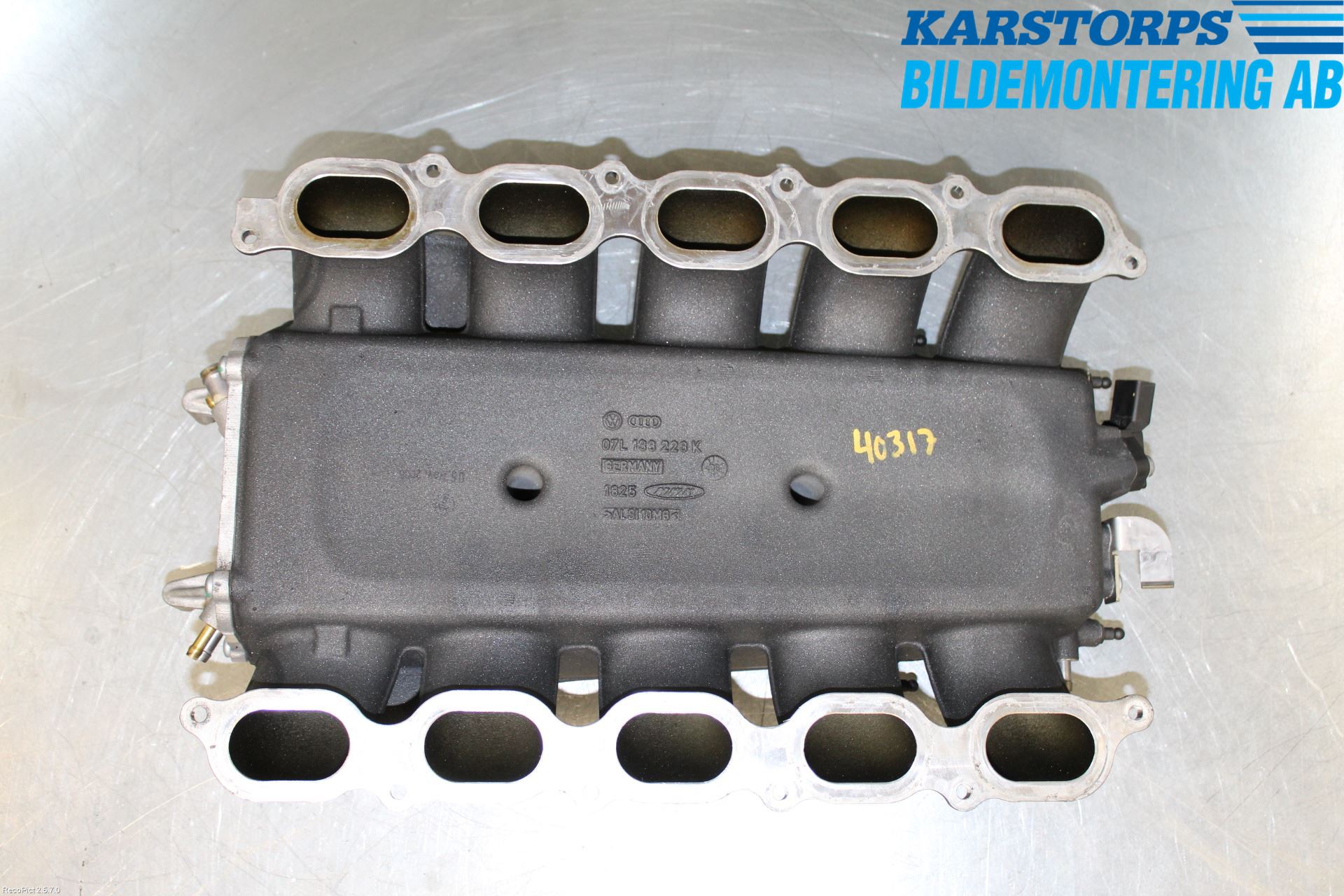 Audi A6/S6     05-11 Grenrör Insug