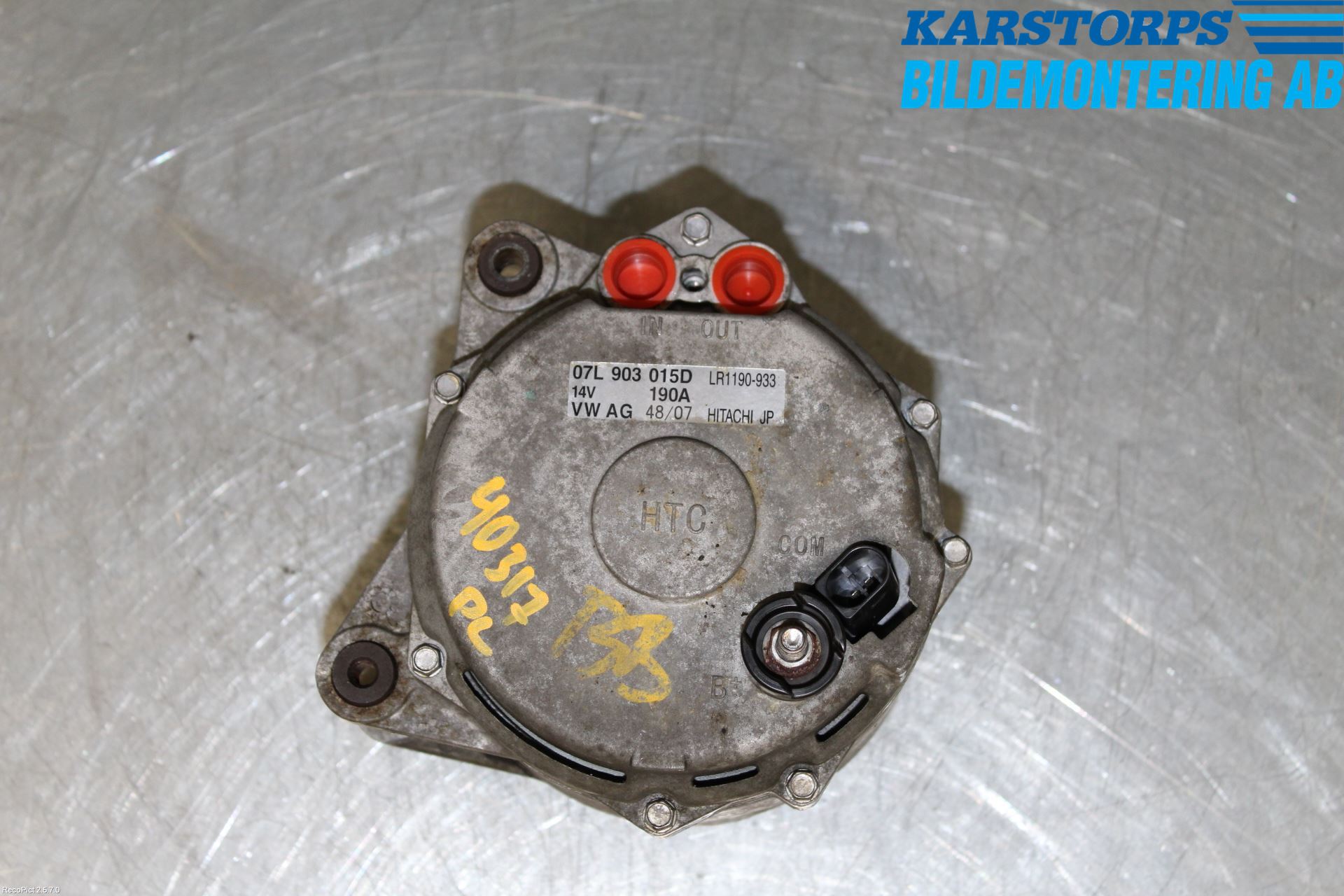 Audi A6/S6     05-11 Generator