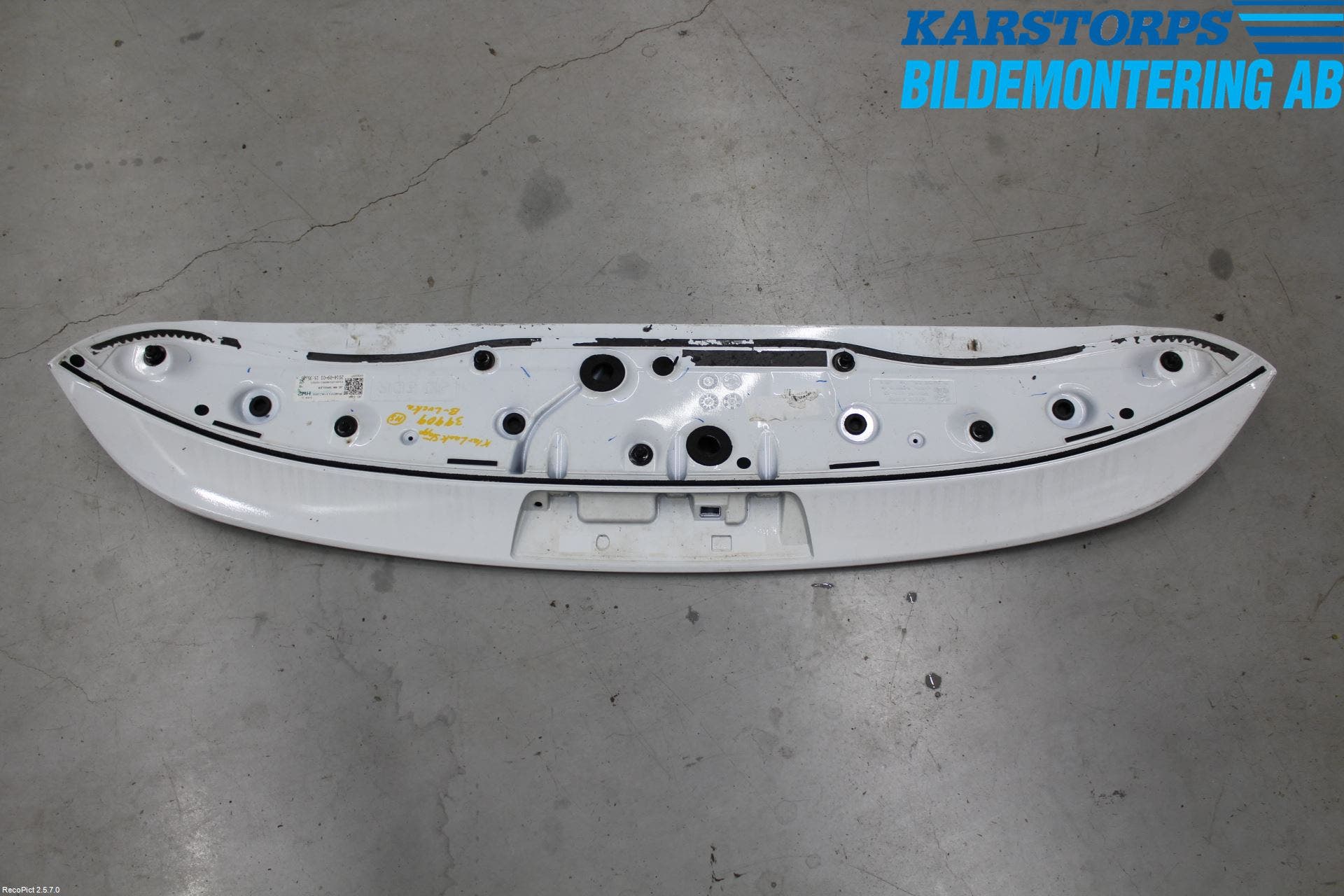 Kia CEED 12-18 Spoiler Baklucka