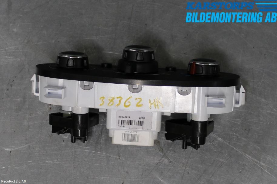 Dacia SANDERO/STEPWAY 13-20 Värmereglage