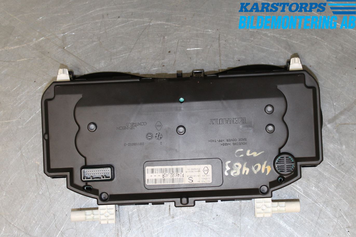 Renault KANGOO II 08-14 Instrument Komb