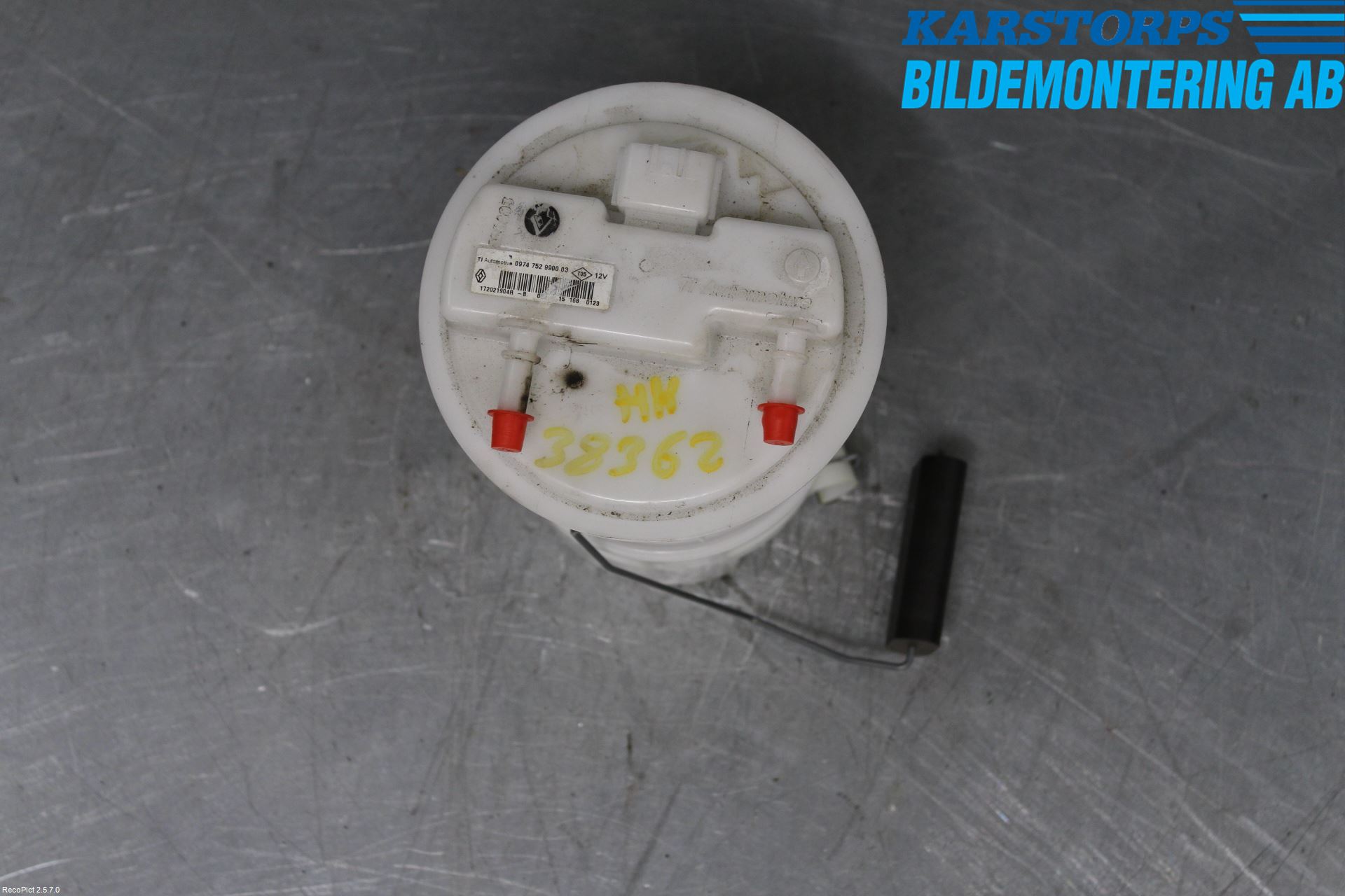 Dacia SANDERO/STEPWAY 13-20 Bränslepump El