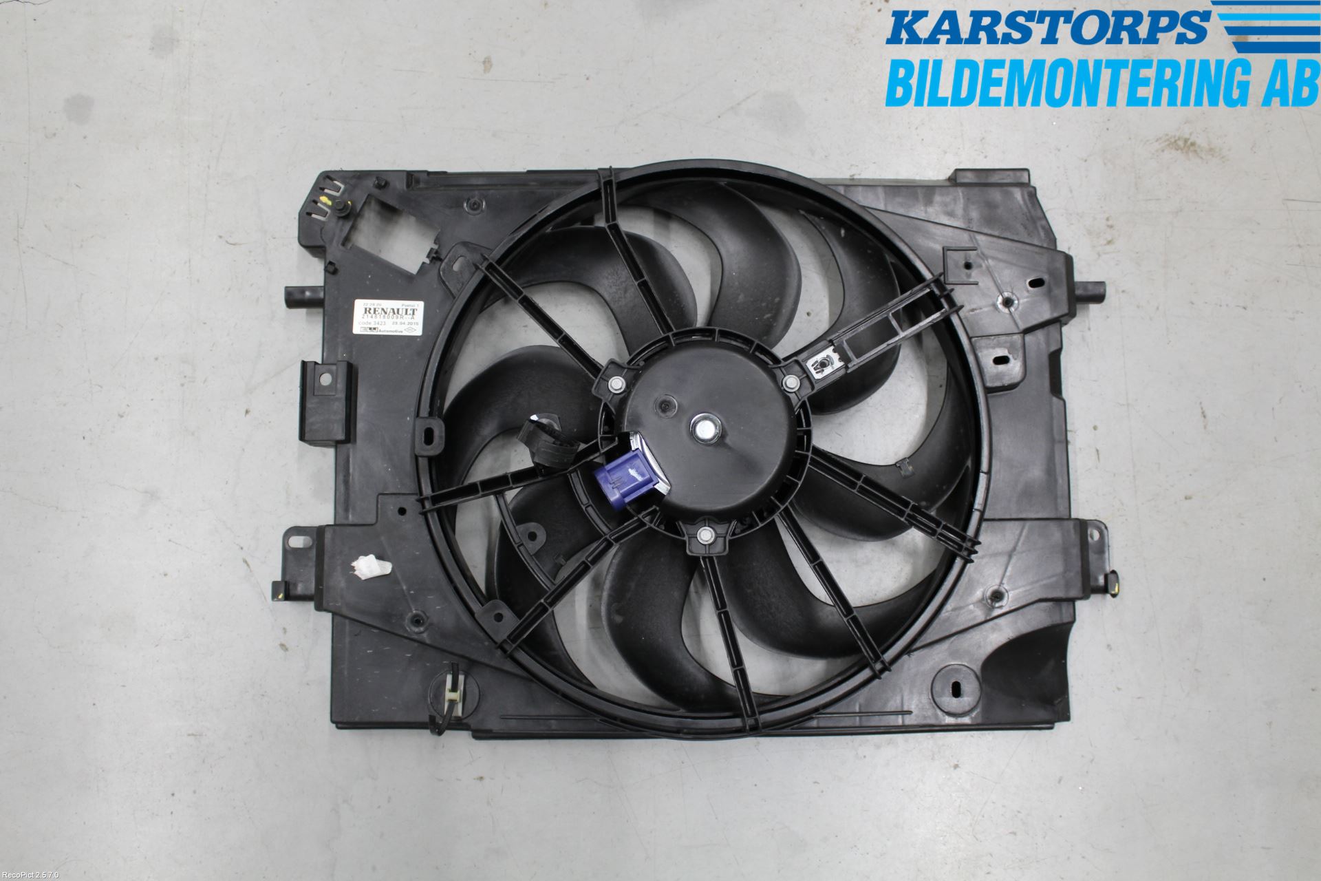 Dacia SANDERO/STEPWAY 13-20 Kylfläkt El