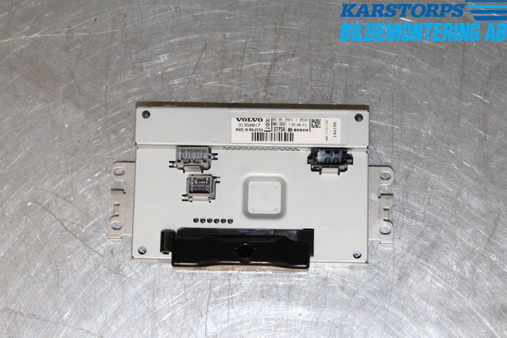 Volvo V40 12-19 Multifunktionsdisplay