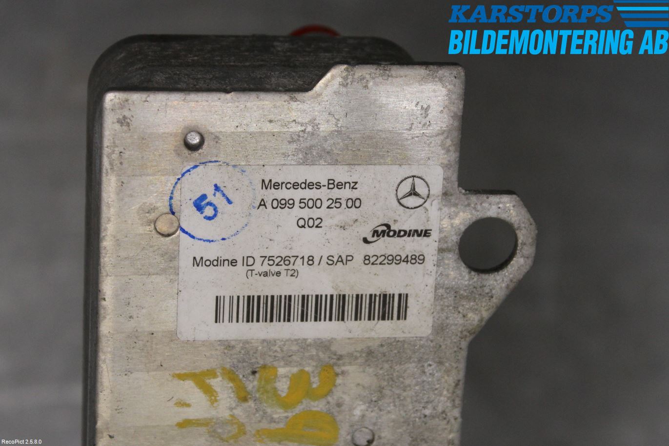 Mercedes-Benz MB GLC-KLASS (X253/C253) 15-22 Oljekylare Automat
