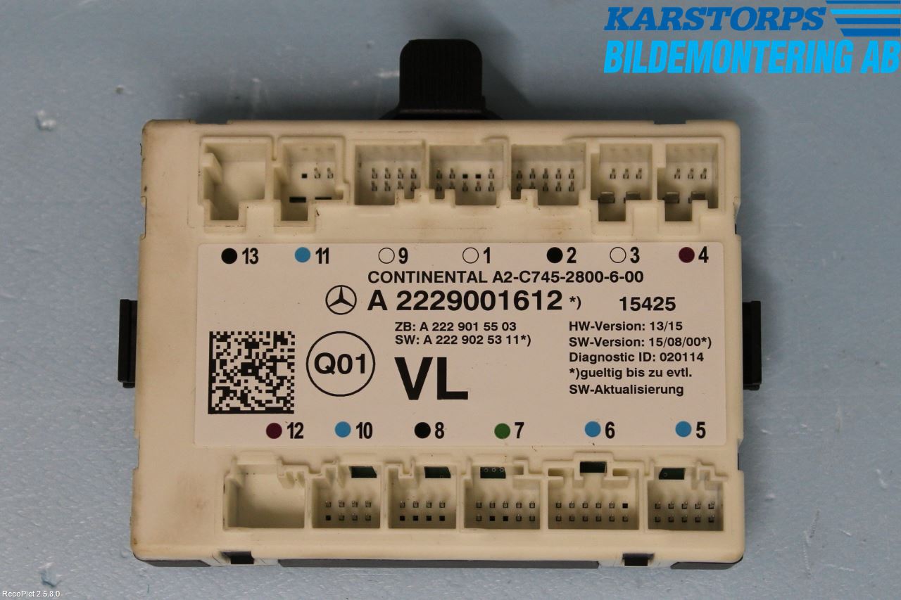 Mercedes-Benz MB GLC-KLASS (X253/C253) 15-22 Styrenhet Dörr