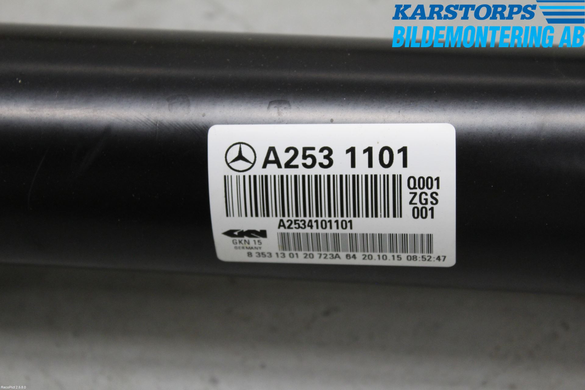 Mercedes-Benz MB GLC-KLASS (X253/C253) 15-22 Mellanaxel Komp