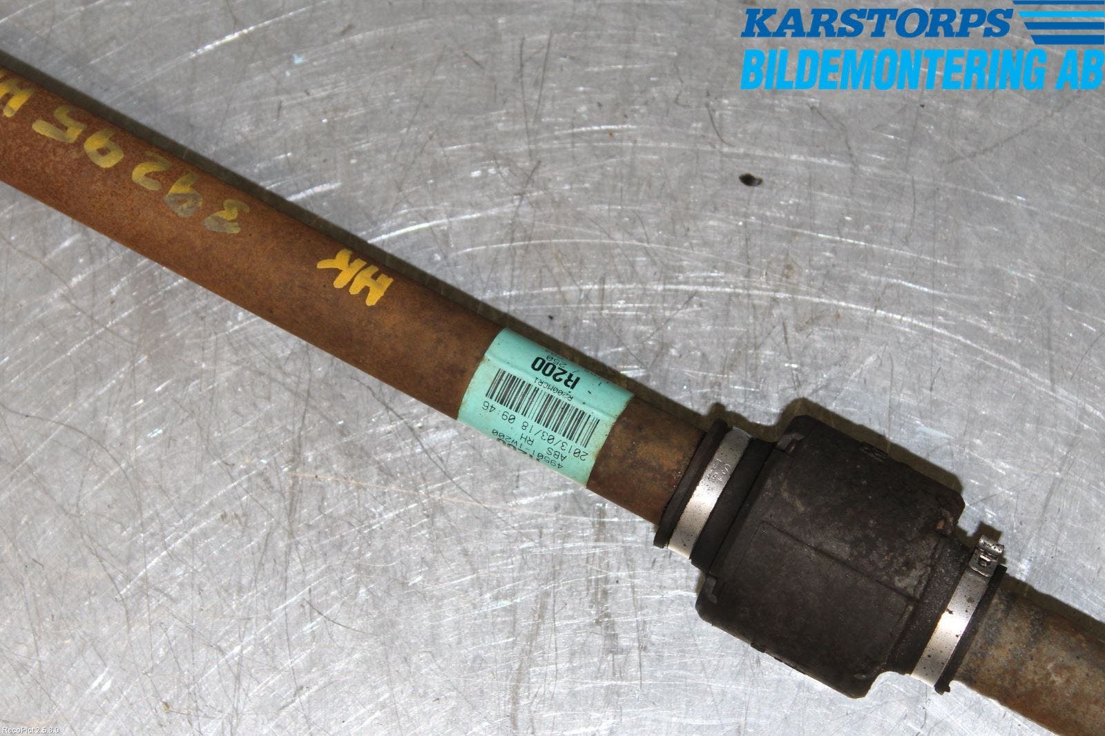 Kia RIO 12-16 Drivaxel Fram Höger