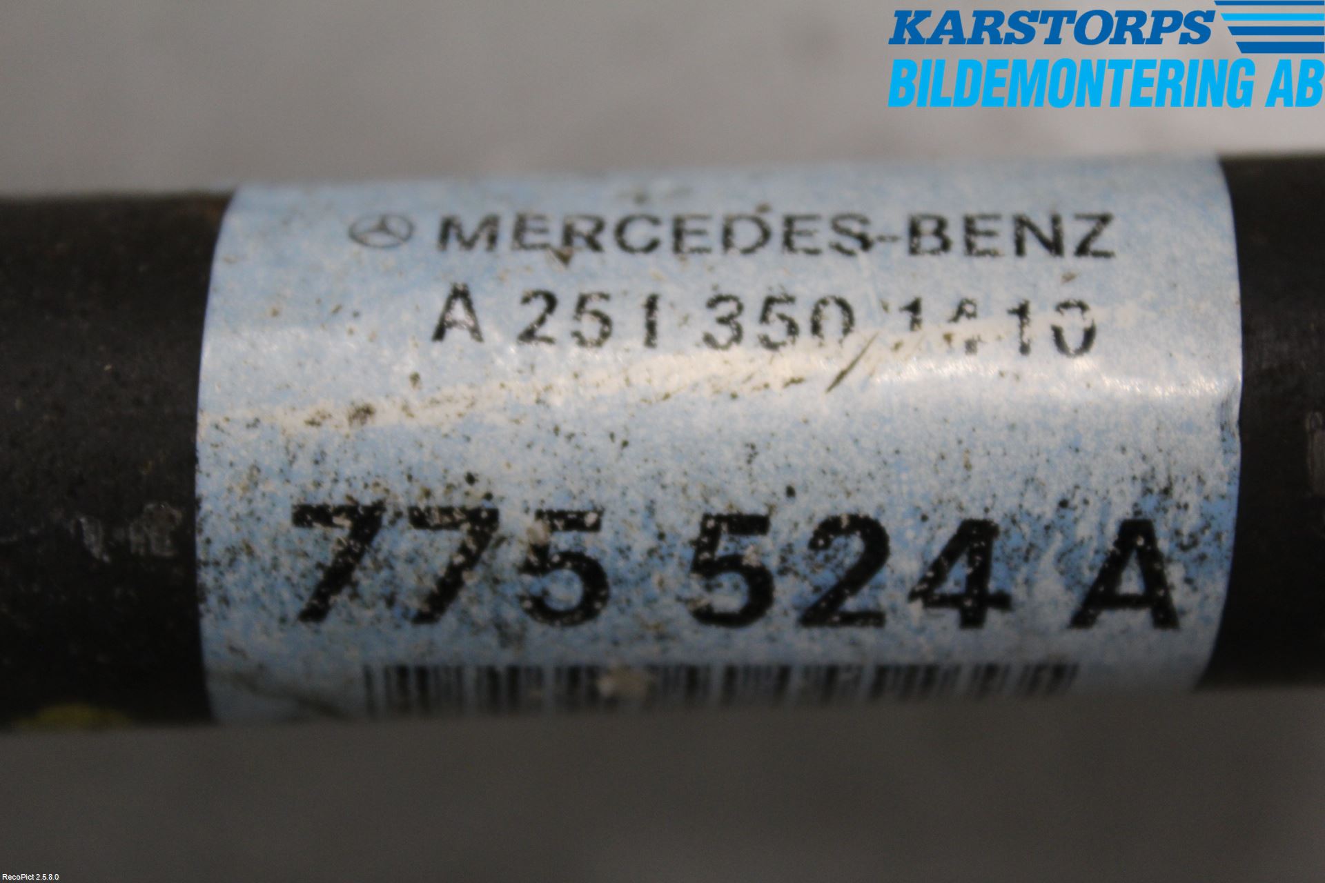 Mercedes-Benz MB R-KLASS (W251) 05-13 Drivaxel Bak Vänster