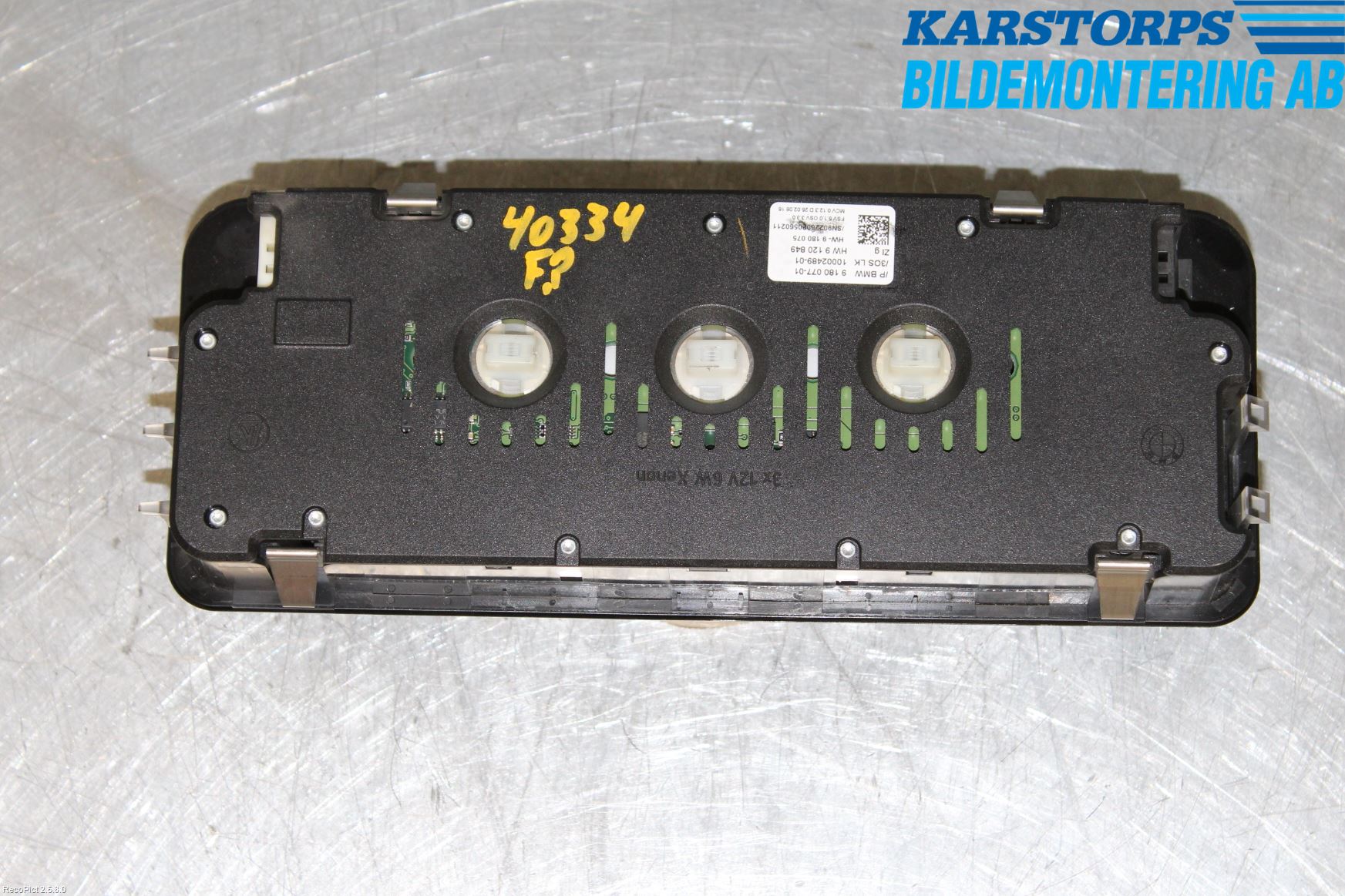 BMW 3 E92/93 Coupé/Cab 05-14 Innerbelysning