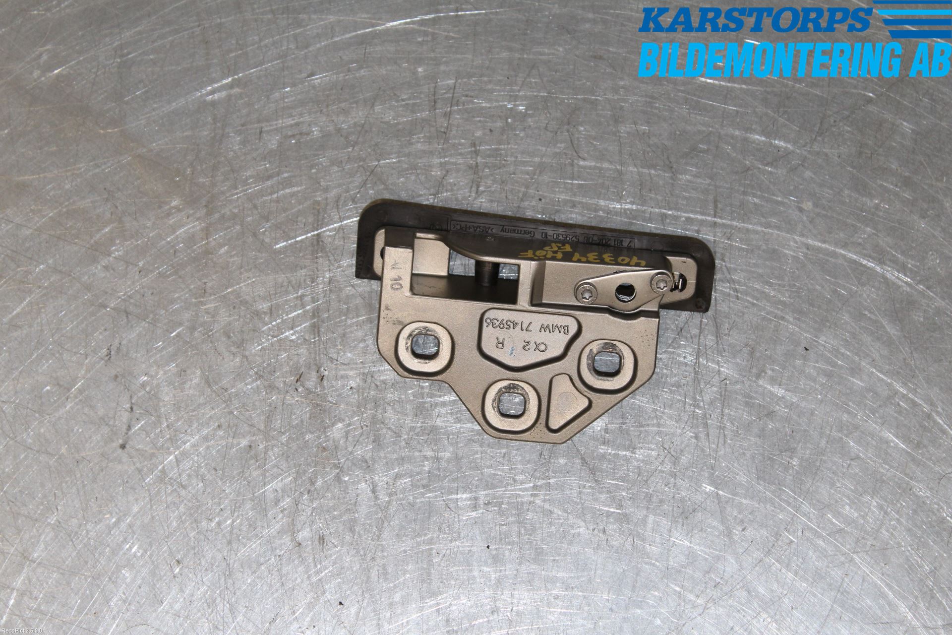 BMW 3 E92/93 Coupé/Cab 05-14 Lås Hardtopp-Cab