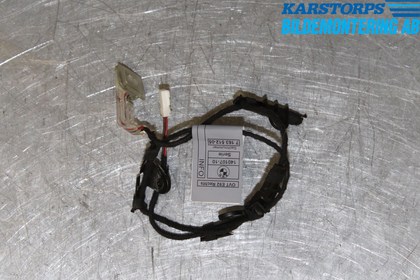 BMW 3 E92/93 Coupé/Cab 05-14 Kabelhärva