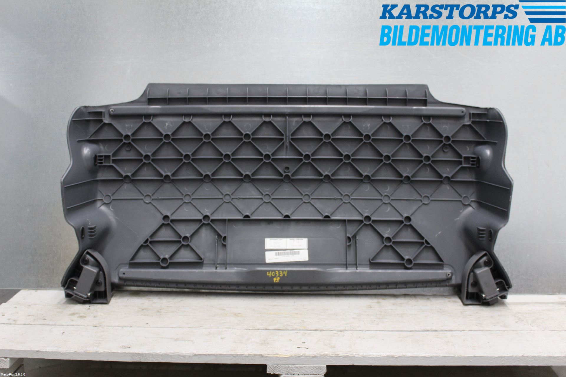 BMW 3 E92/93 Coupé/Cab 05-14 Inrbagagerumklädsel-Golv