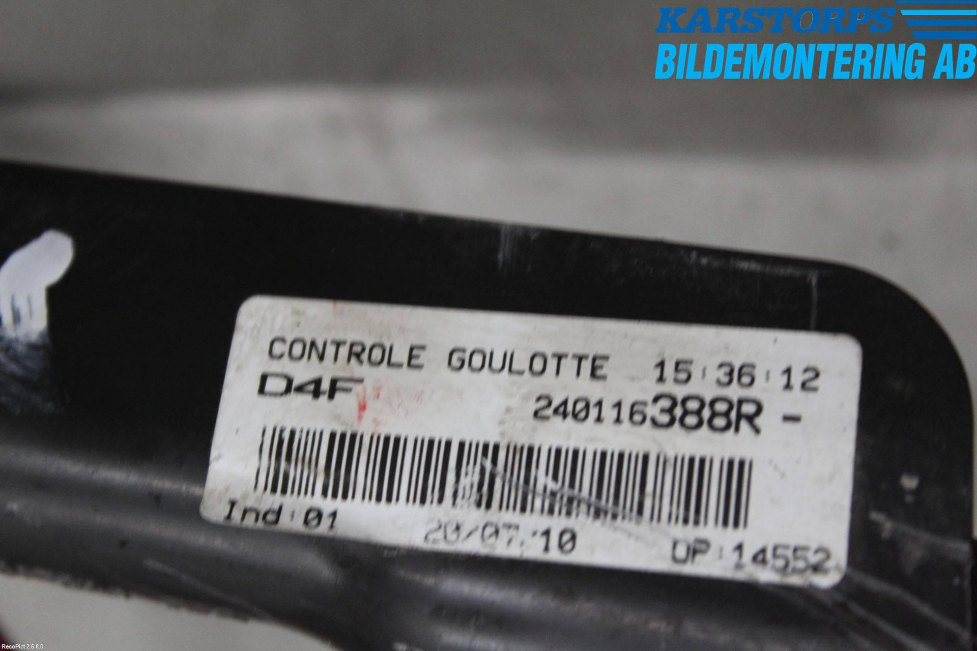 Renault CLIO III  09-12 Kabelhärva