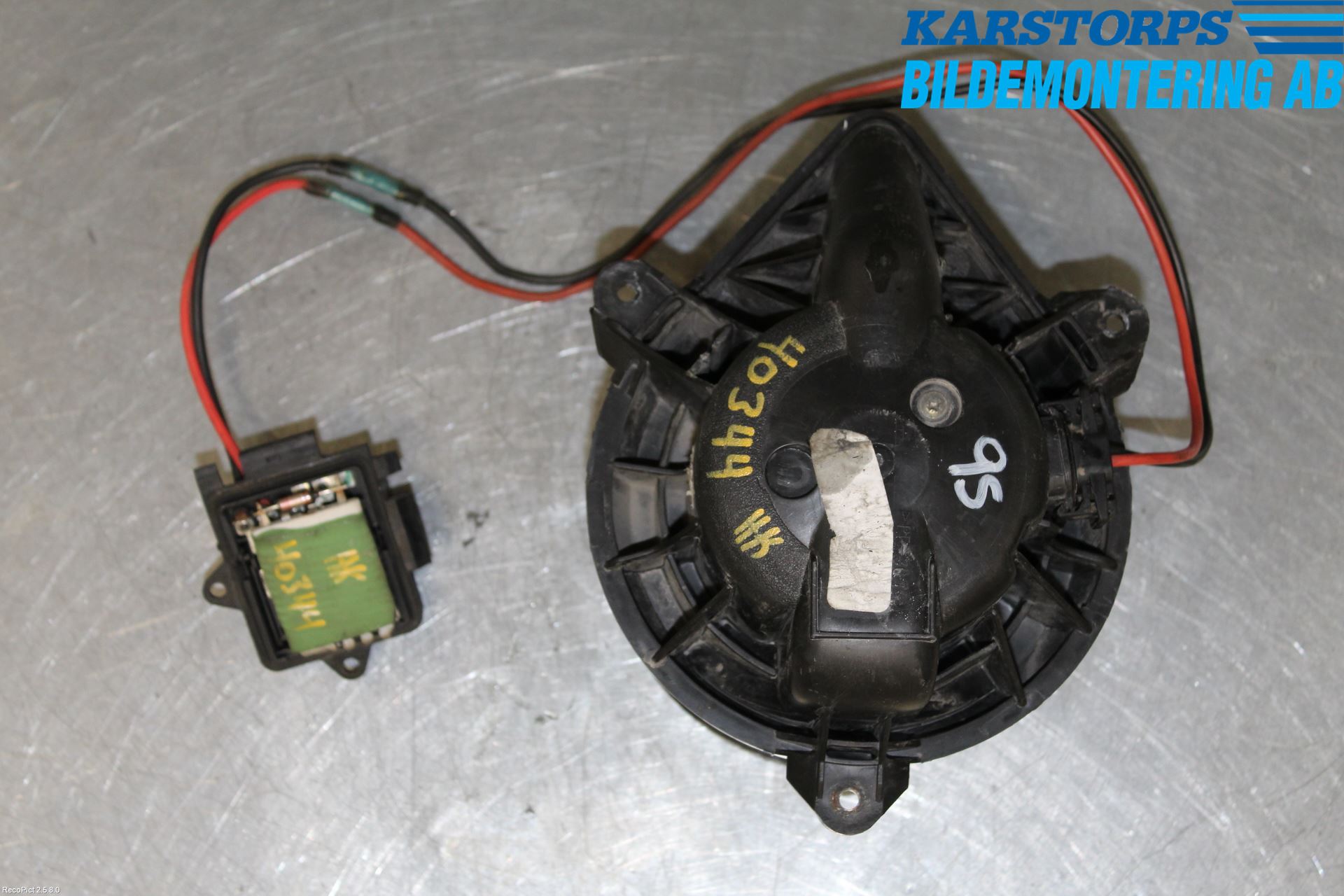 Nissan PRIMASTAR Värmefläkt