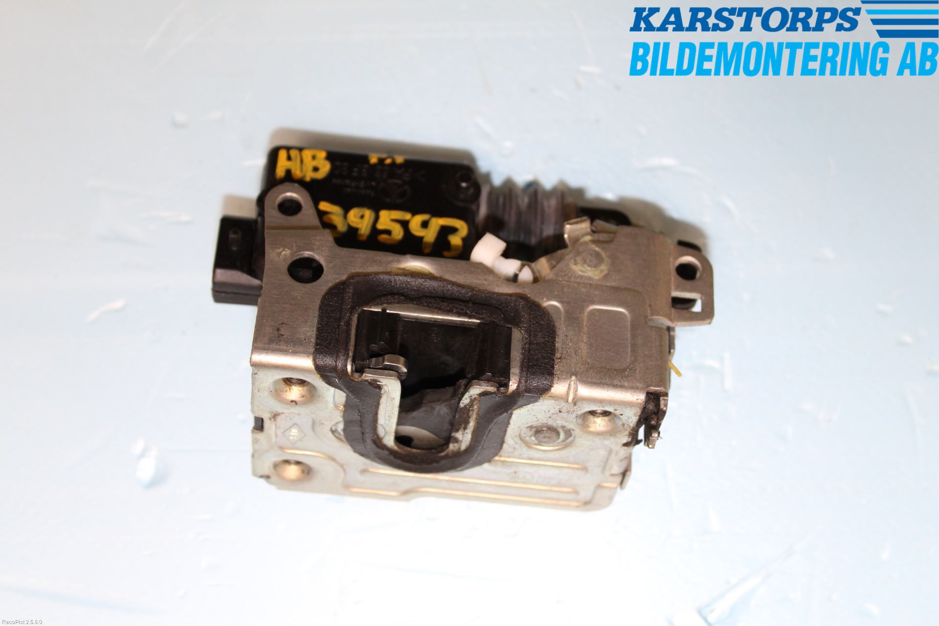 Dacia SANDERO 09-13 Låskista-Dörrlås