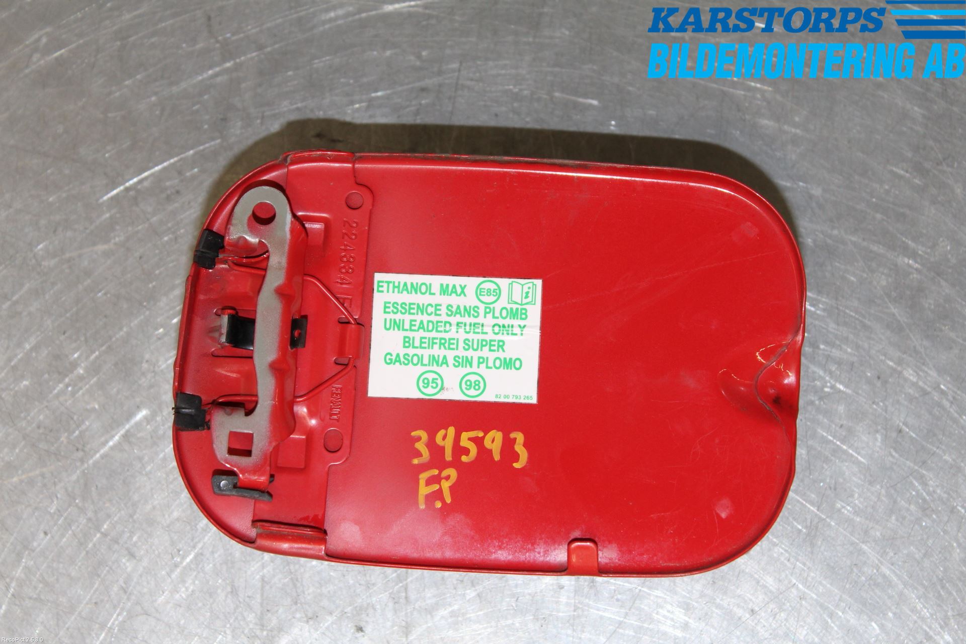 Dacia SANDERO 09-13 Bränsletankslock