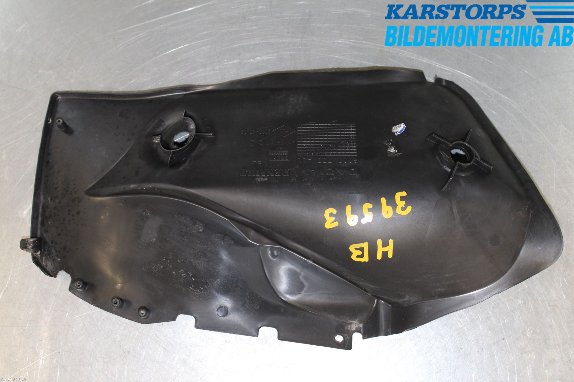Dacia SANDERO 09-13 Skärm Inner