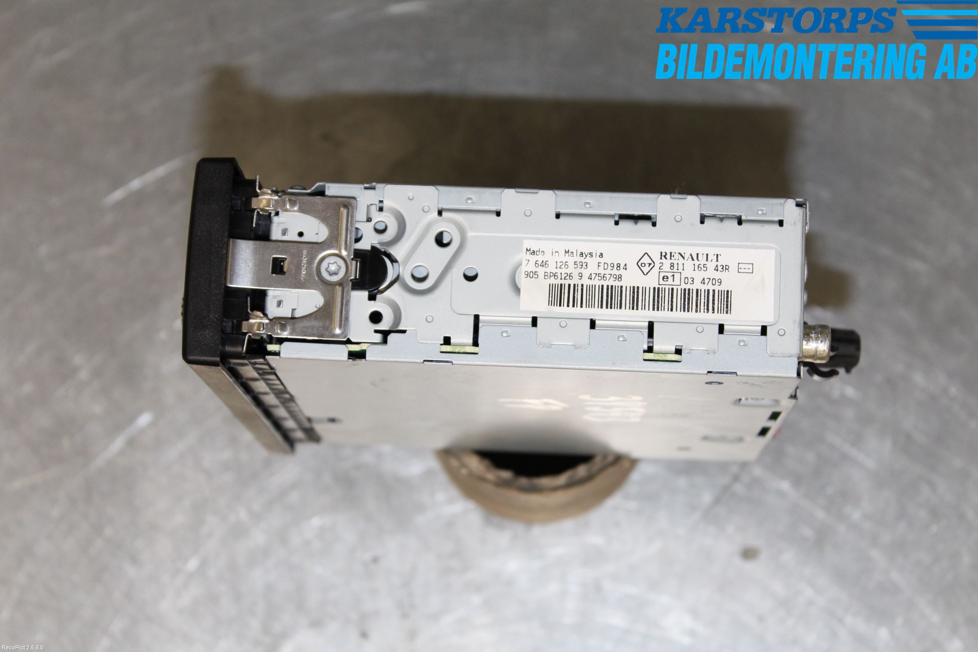 Dacia SANDERO 09-13 Cd Radio - Multimediapanel