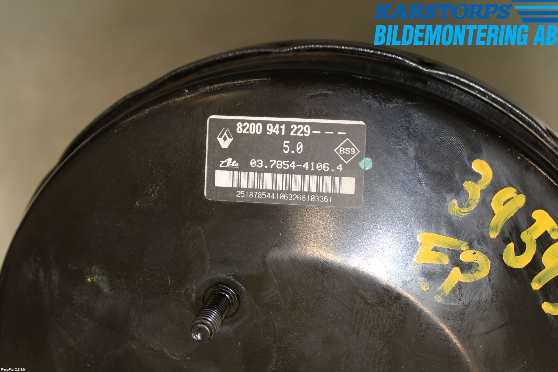 Dacia SANDERO 09-13 Bromsservo