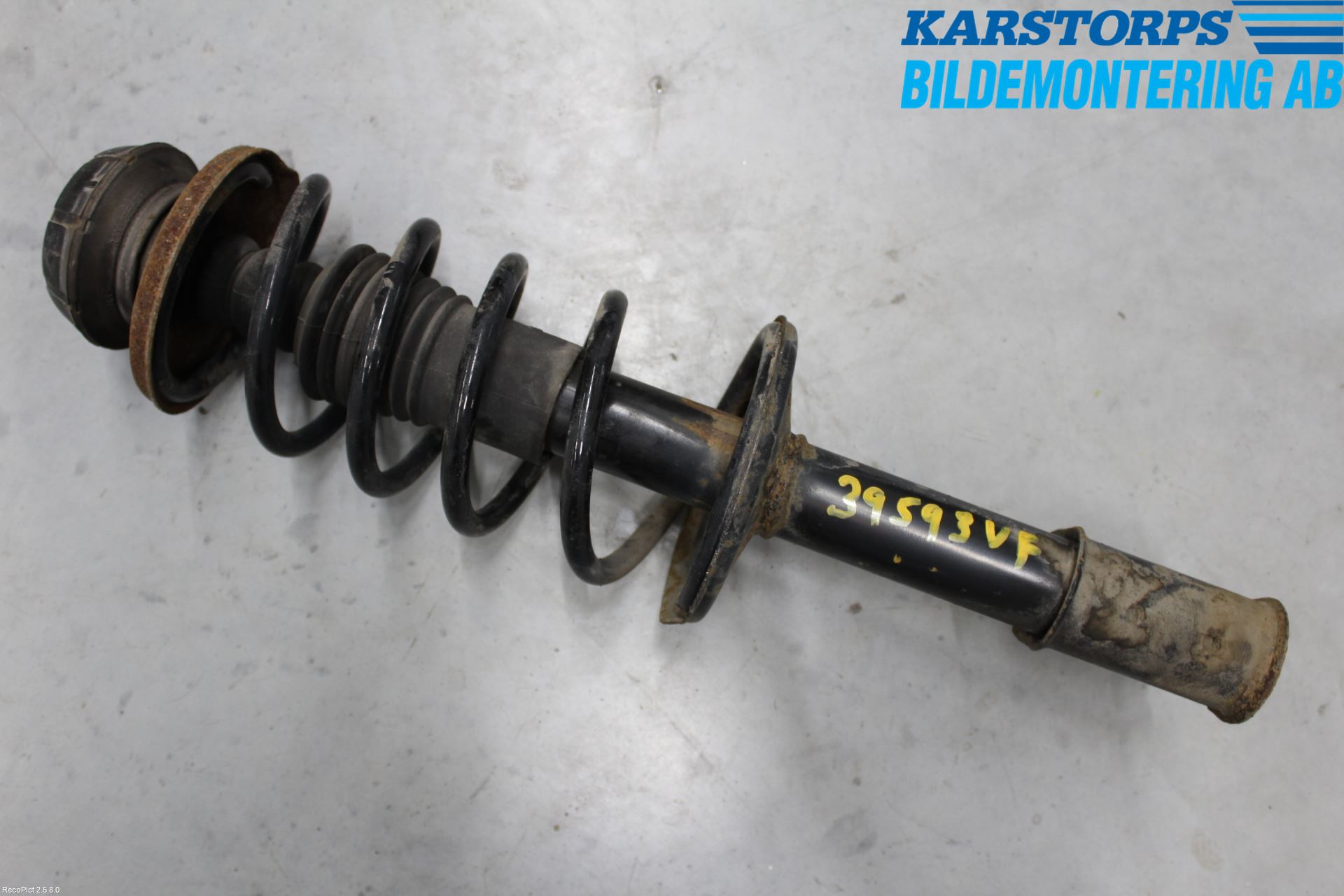 Dacia SANDERO 09-13 Fjäderben Fram Vänster