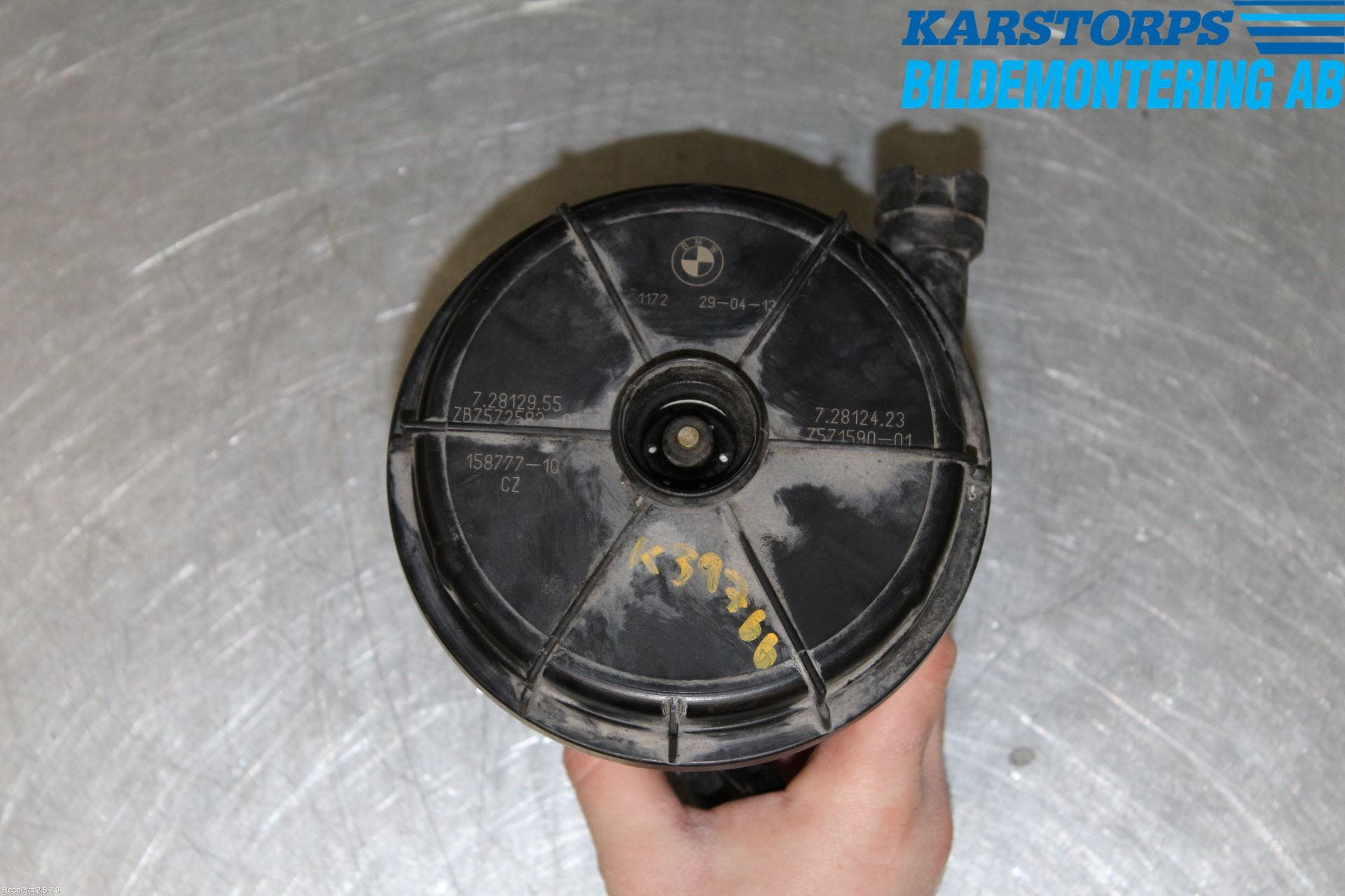 BMW 7 E65/66    00-08 Luftpump-Avgasrening