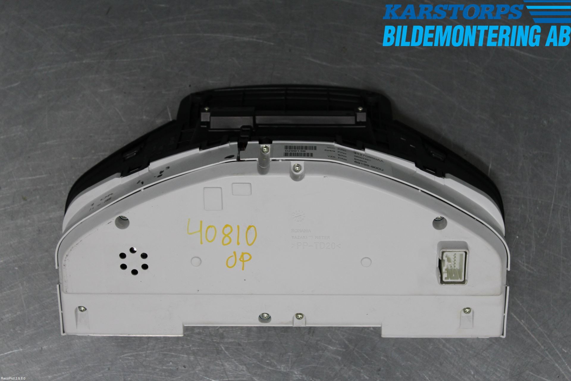 Volvo V70 08-13 Instrument Komb